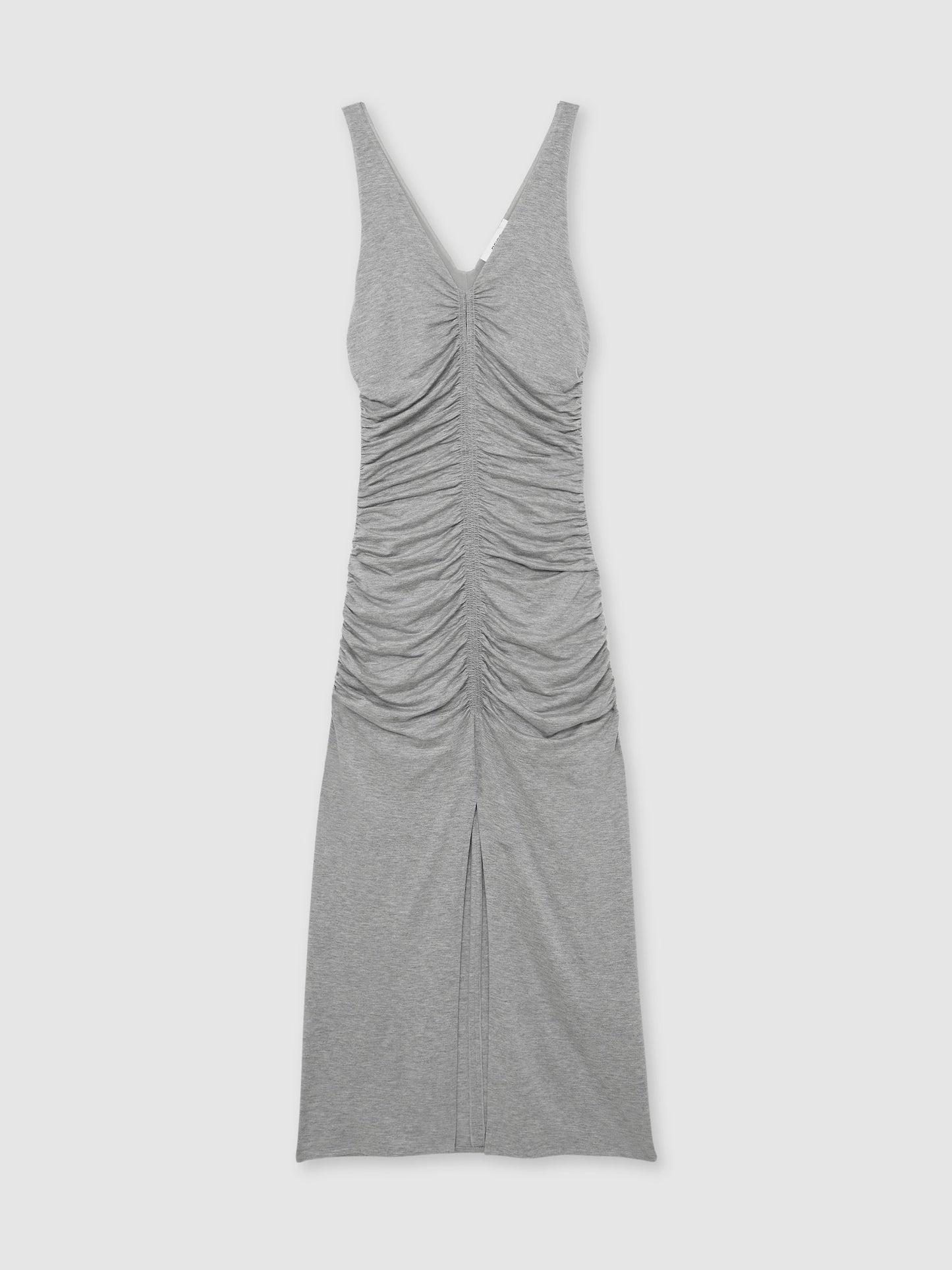Grey Rushed Dress