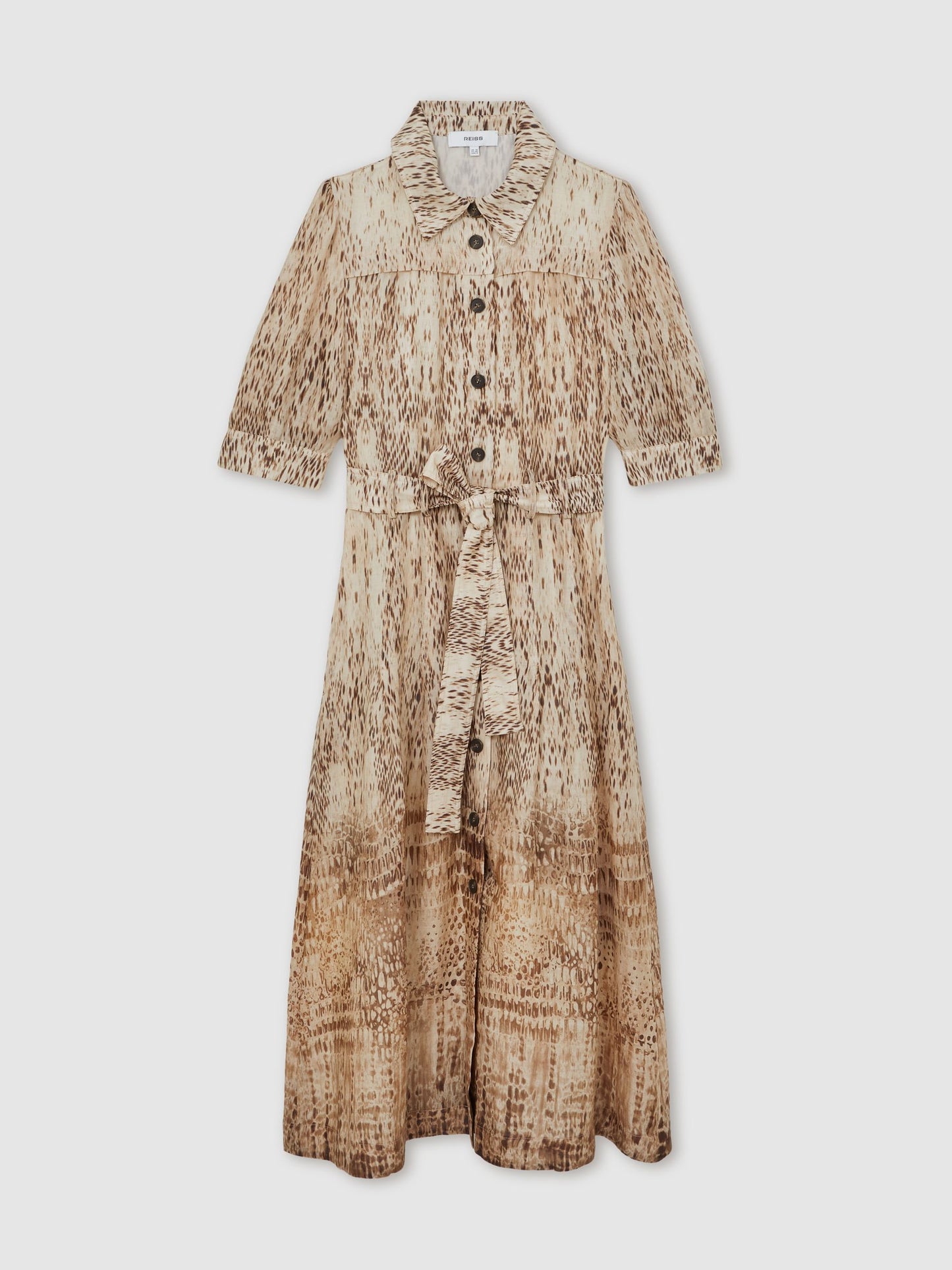 Animal Print Shirt in Neutral