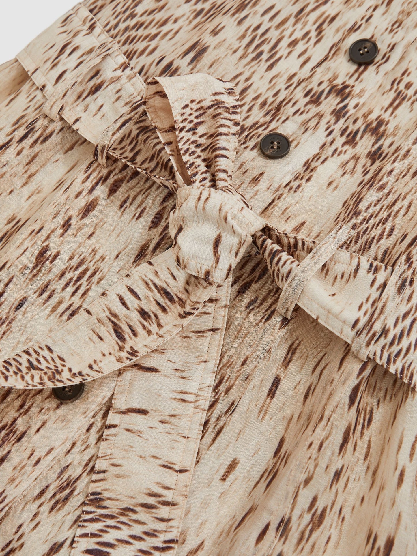 Animal Print Shirt in Neutral