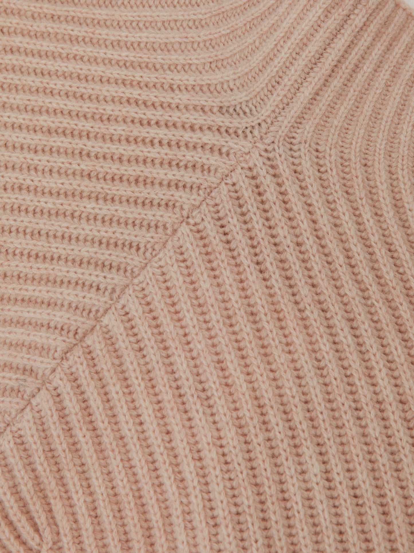 Royal Ballet Cropped Jumper in Blush Pink