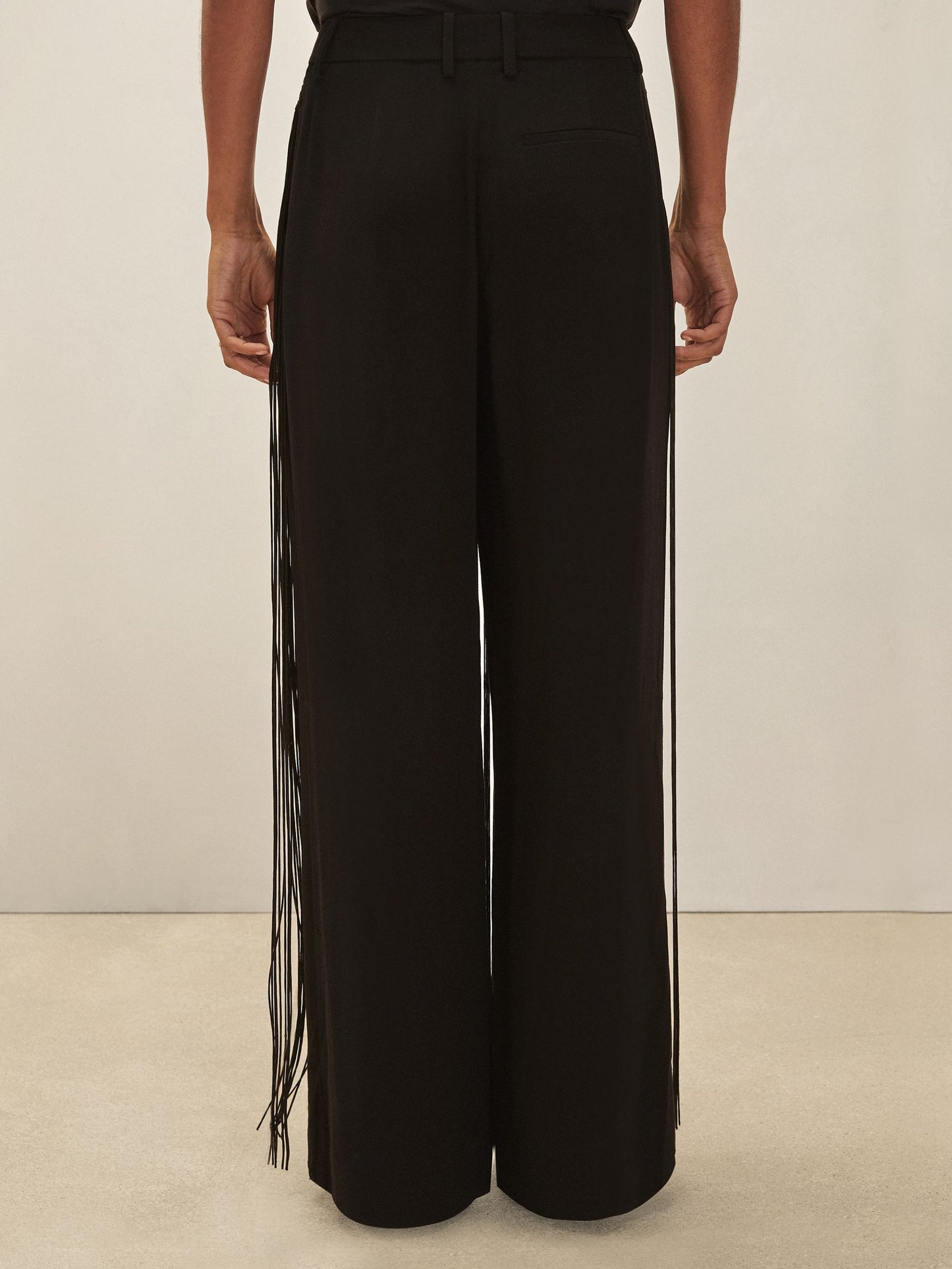 Reiss Reiss | Royal Ballet Tassel Trousers in Black
