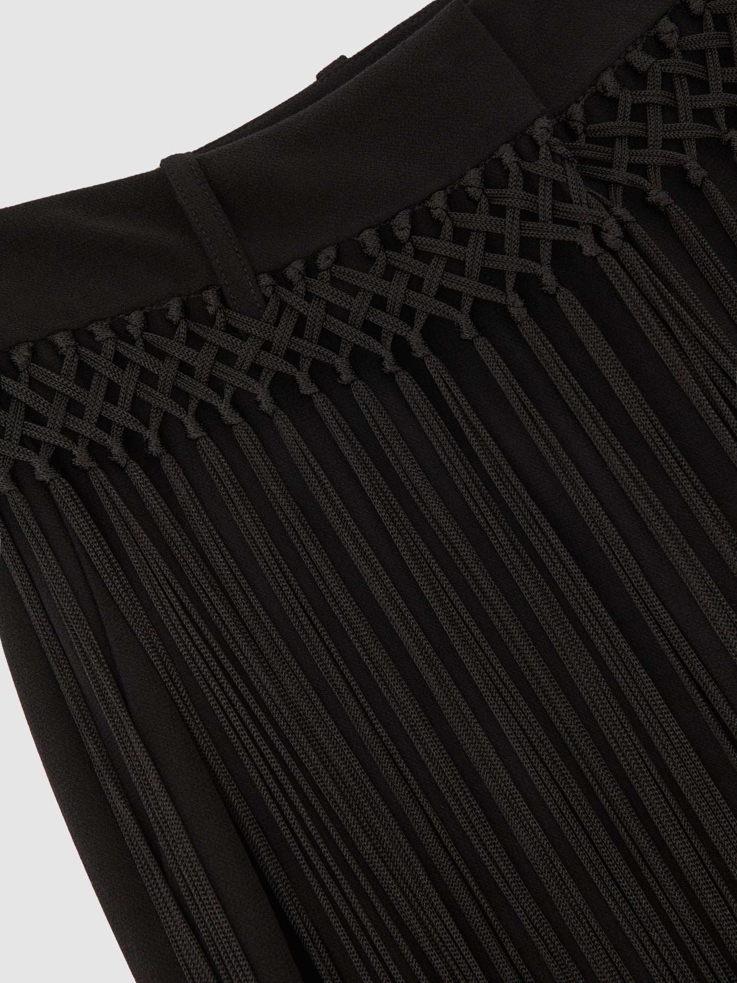 Reiss Reiss | Royal Ballet Tassel Trousers in Black