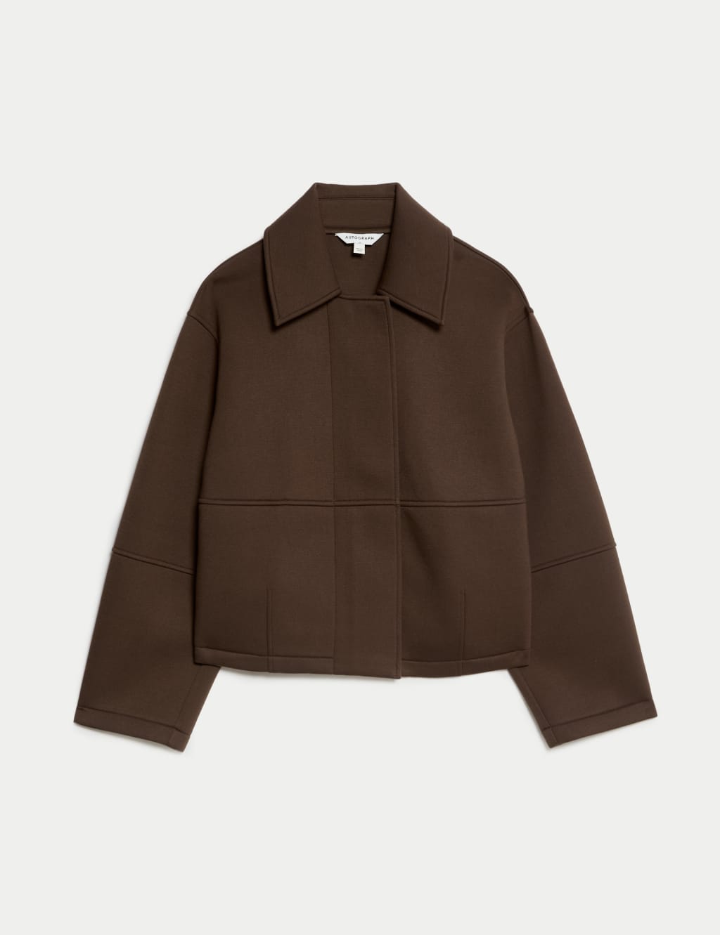 Heavy Scuba Cropped Bomber Jacket