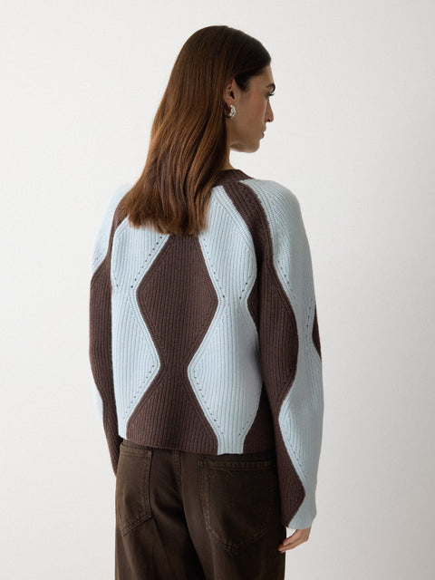 Argyle Diamond Jumper