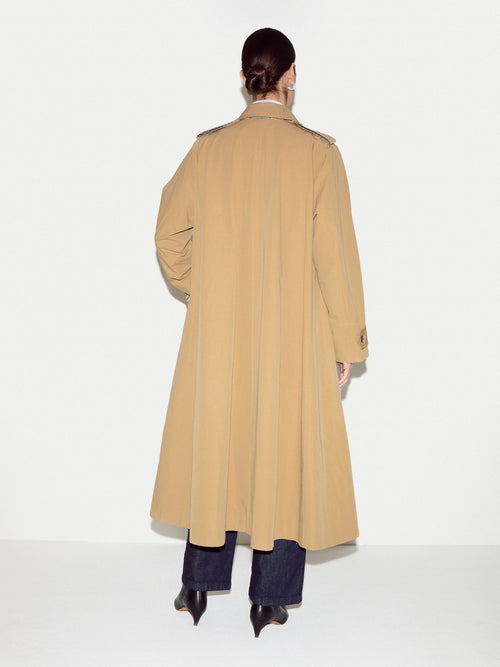 Naya Cotton A-line Trench Coat