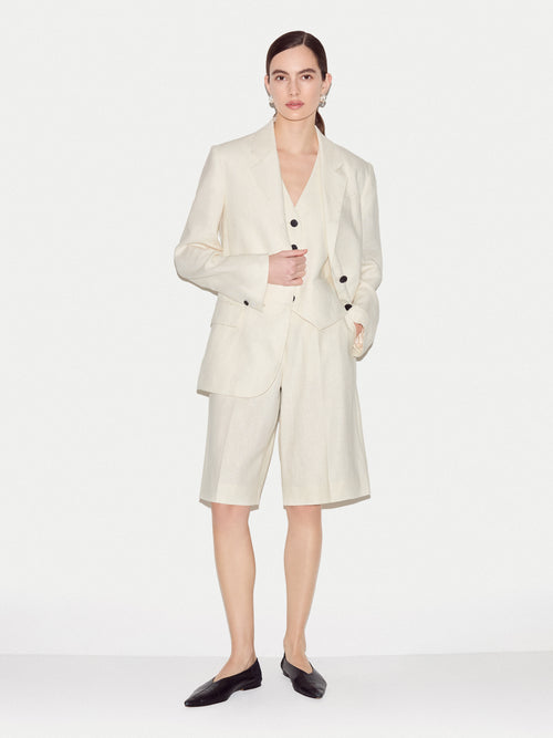Linen Bermuda Short