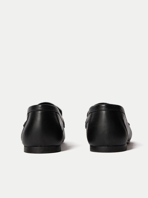 Leather Contrast Loafer