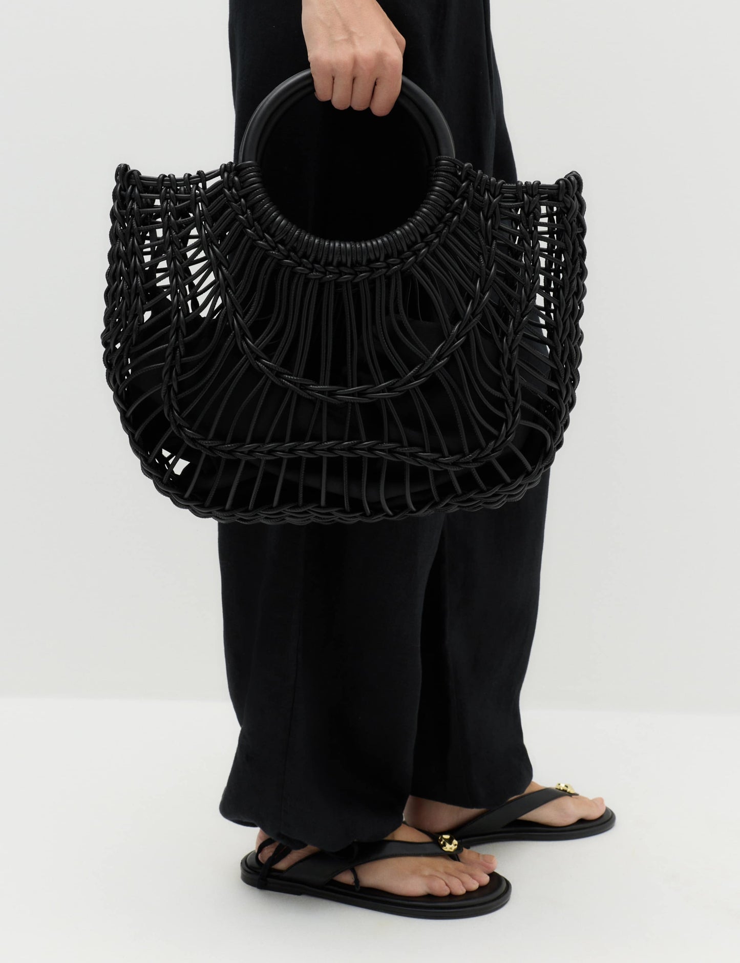 Large Open Weave Grab Bag