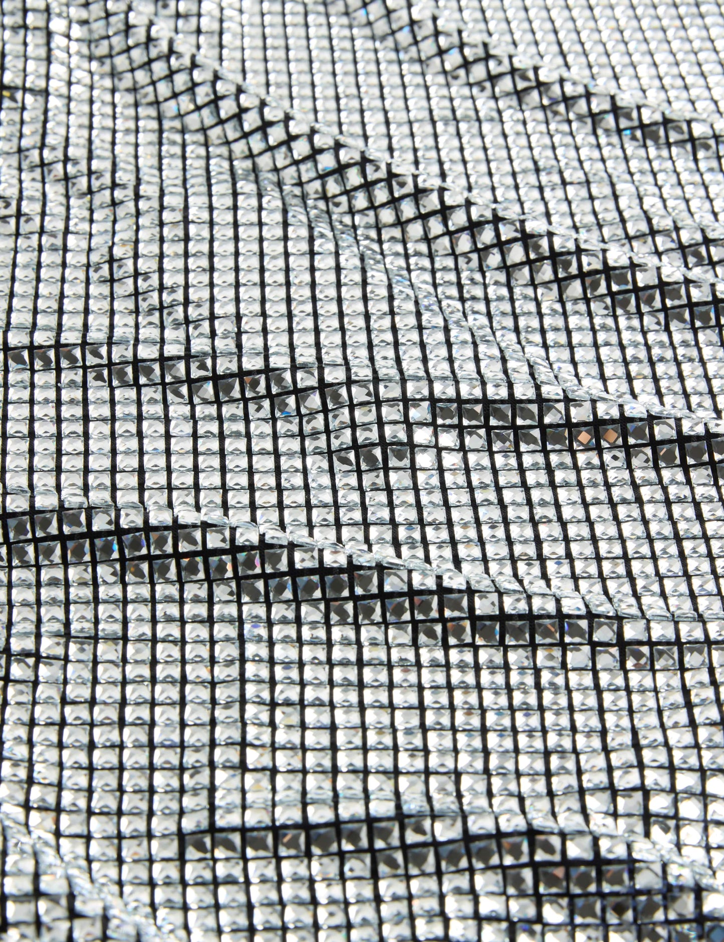 Metallic Embellished Mini A-Line Skirt