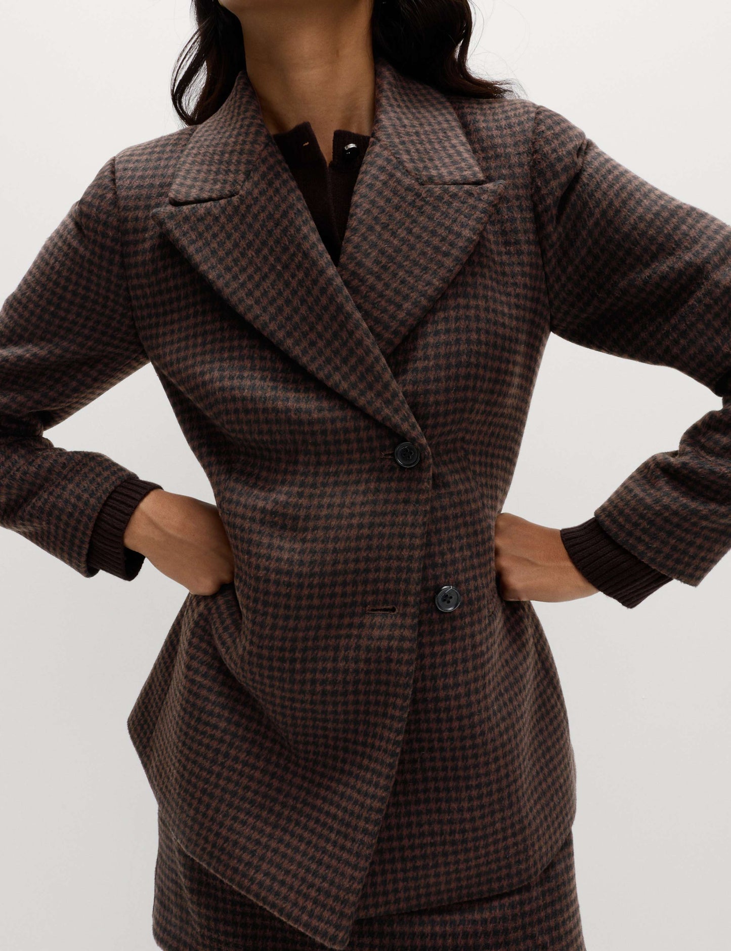 Micro Check Jacket