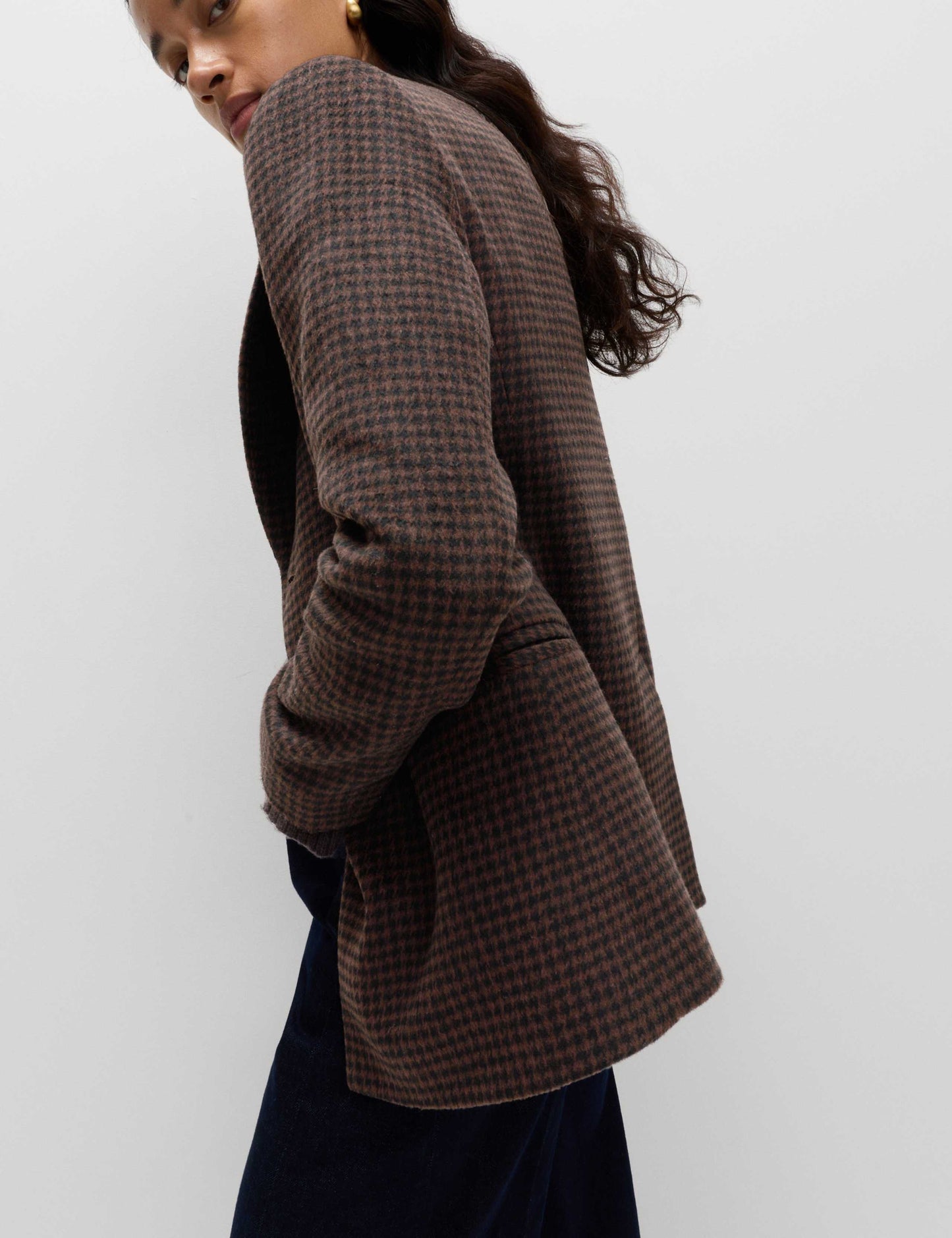 Micro Check Jacket