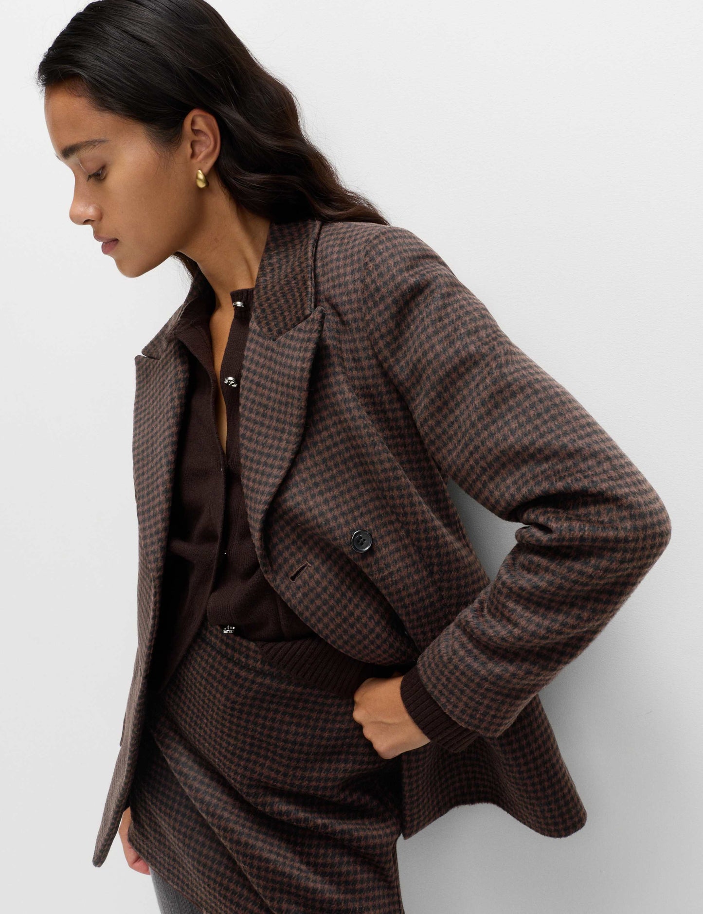 Micro Check Jacket