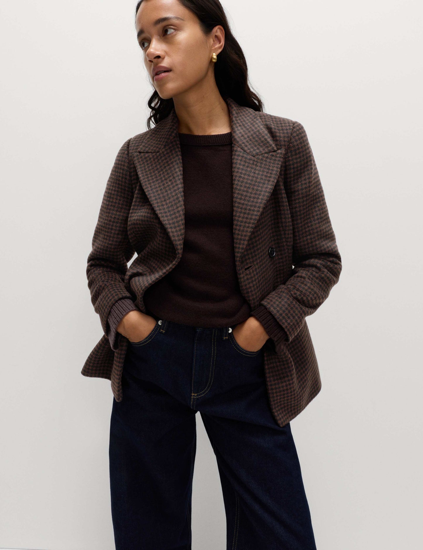 Micro Check Jacket