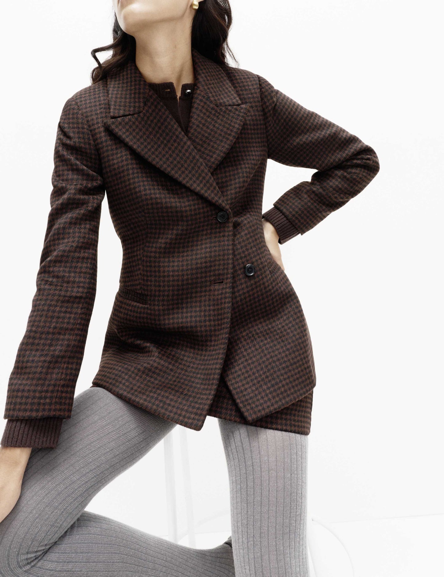 Micro Check Jacket