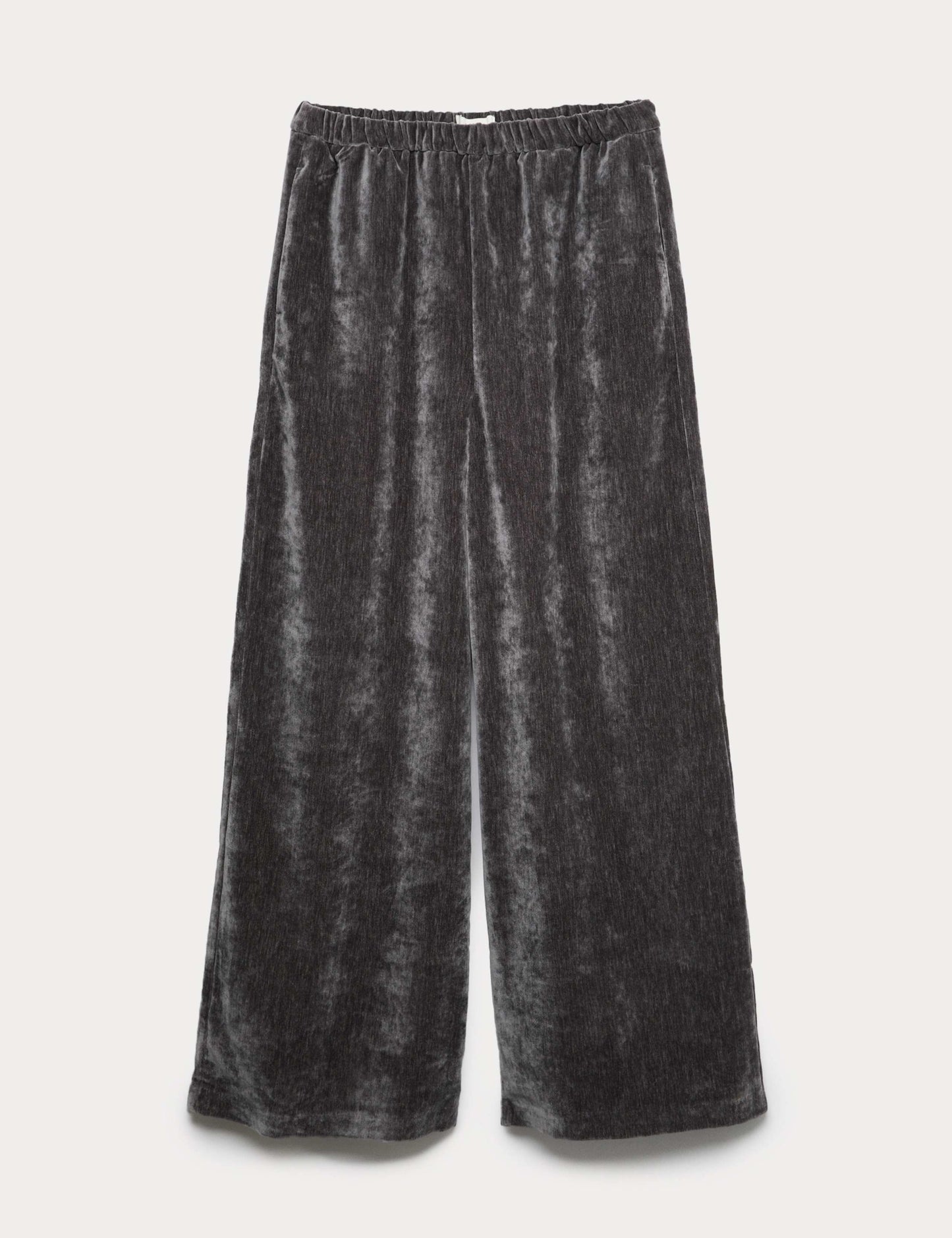 Mottled Velvet Straight Leg Trousers