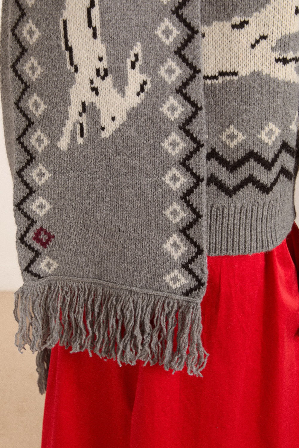 Cecily Bunny Scarf in Lambswool