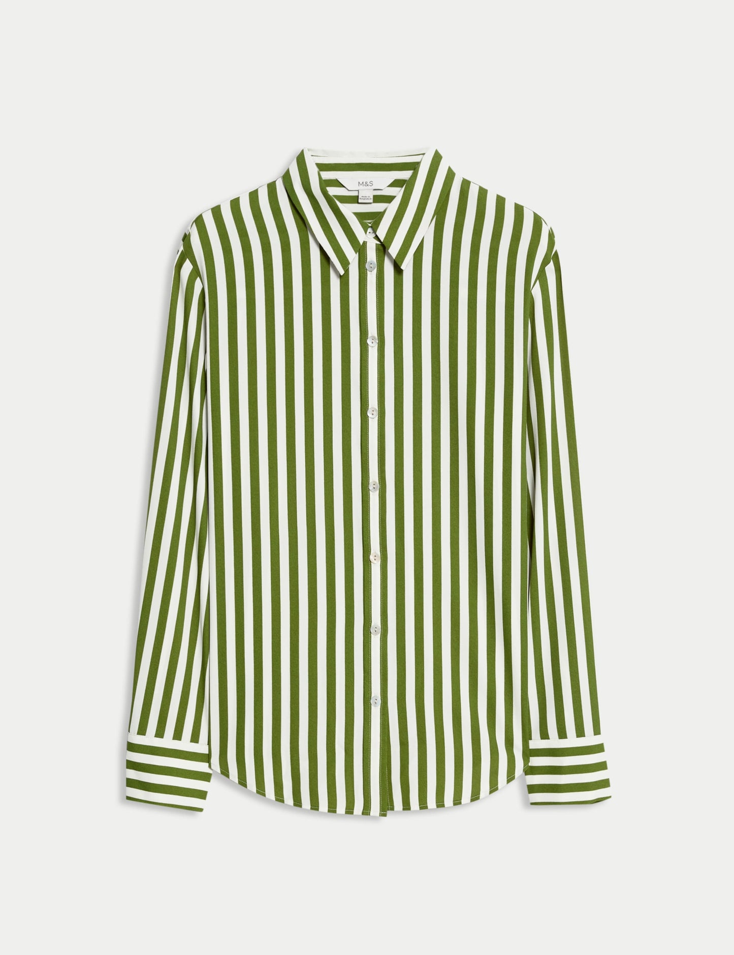 Printed Collared Button Through Shirt