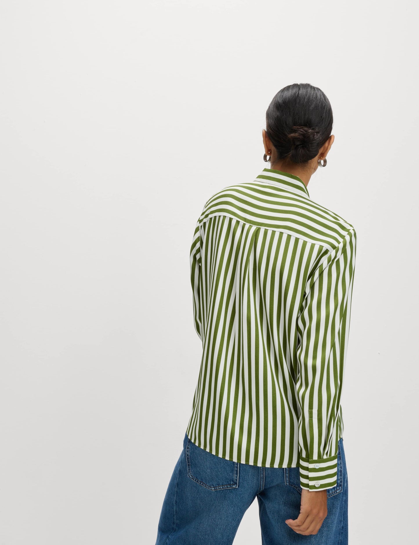 Printed Collared Button Through Shirt