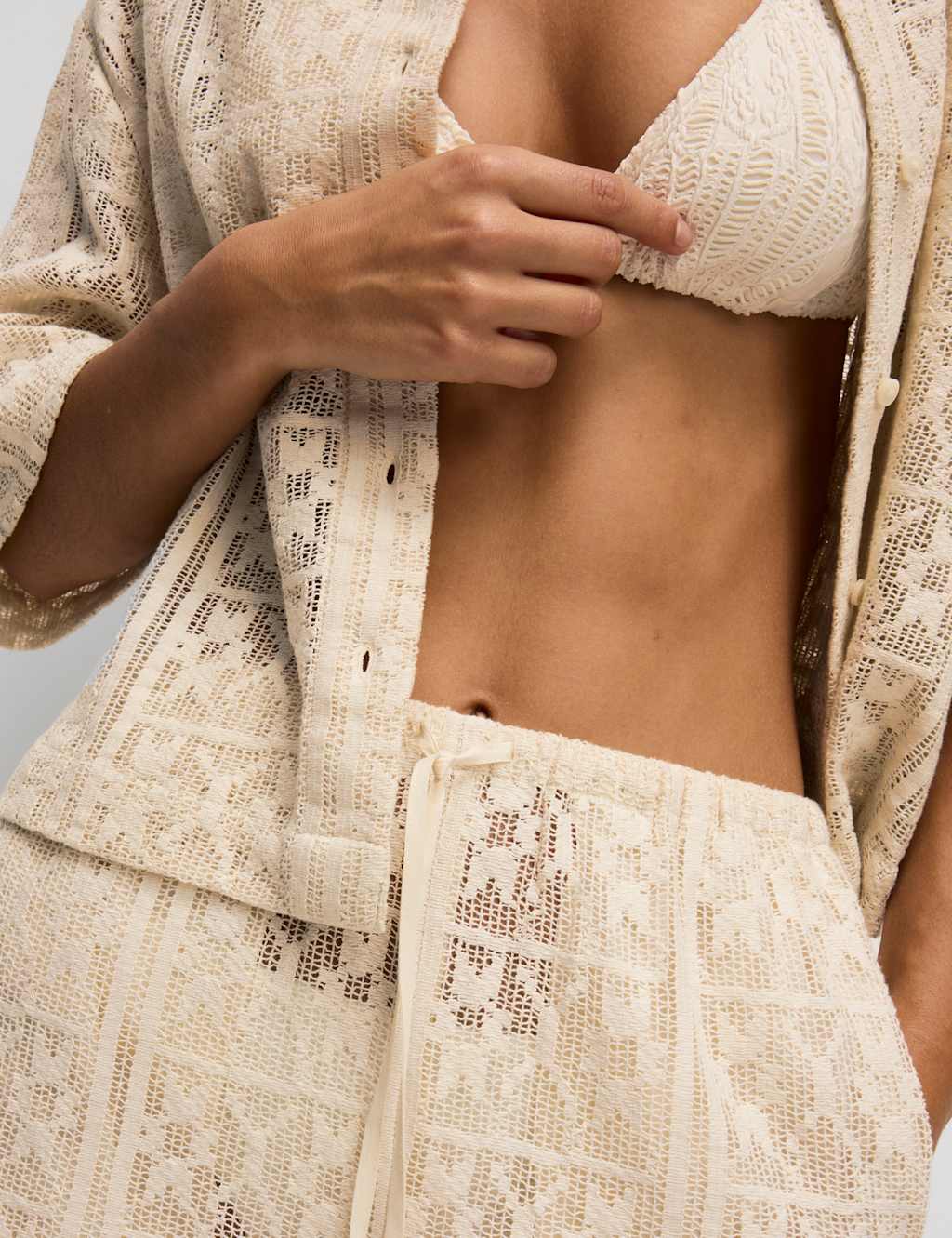 Pure Cotton Beach Trousers