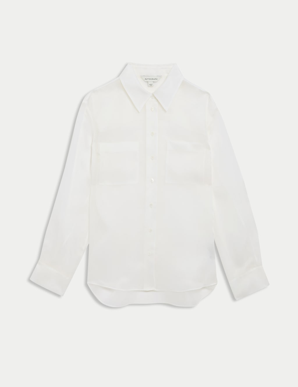Pure Silk Organza Shirt