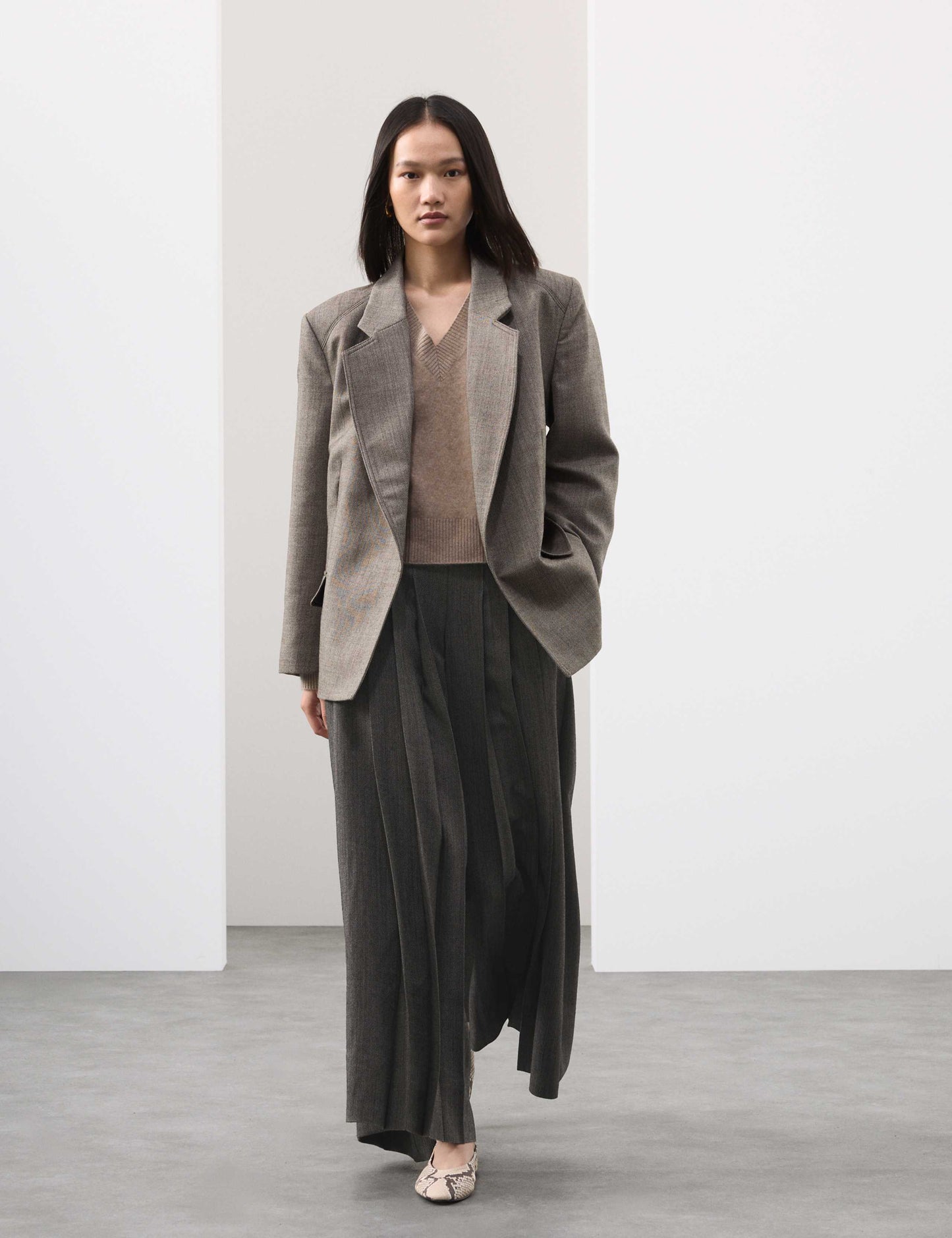 Pure Wool Relaxed Blazer