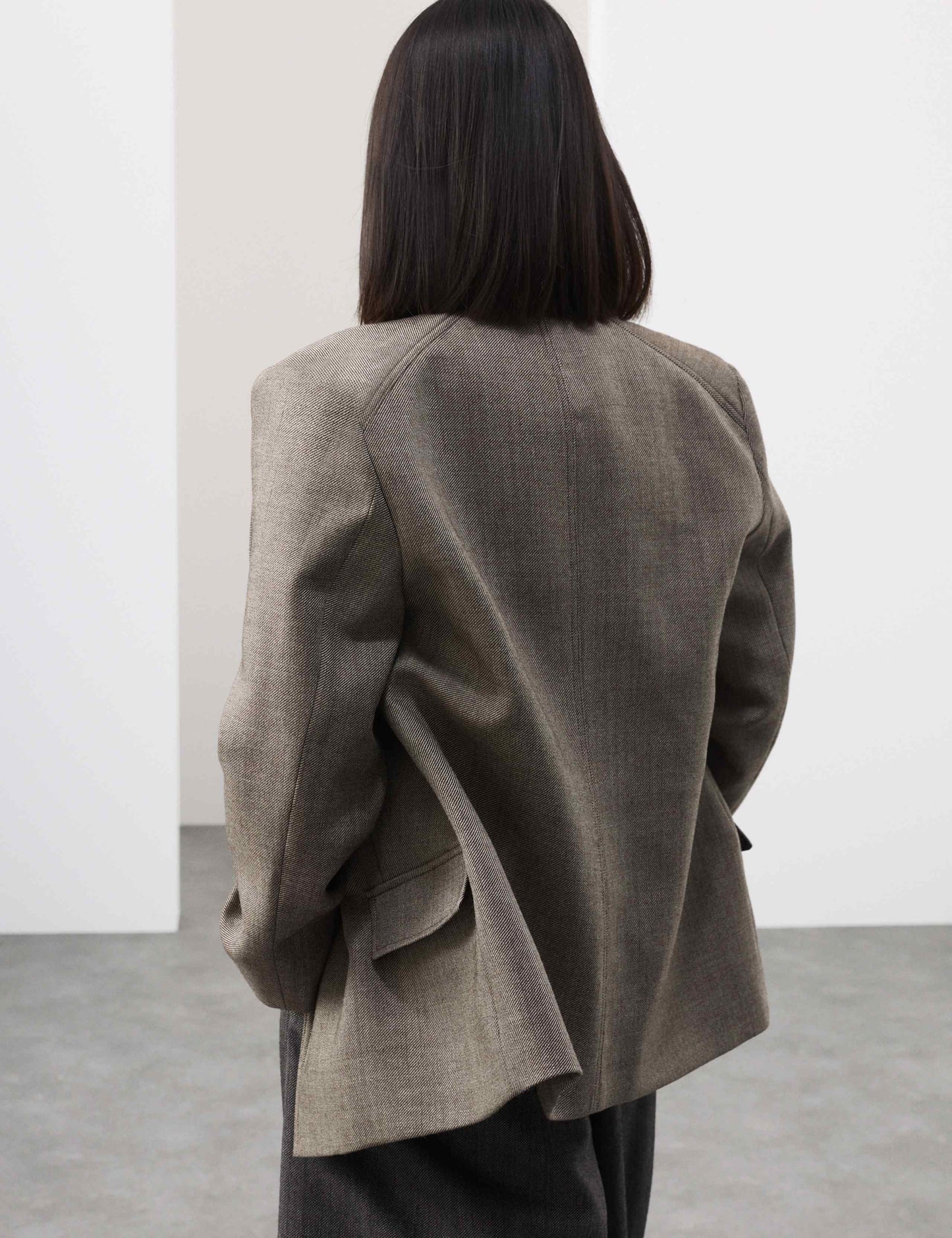 Pure Wool Relaxed Blazer