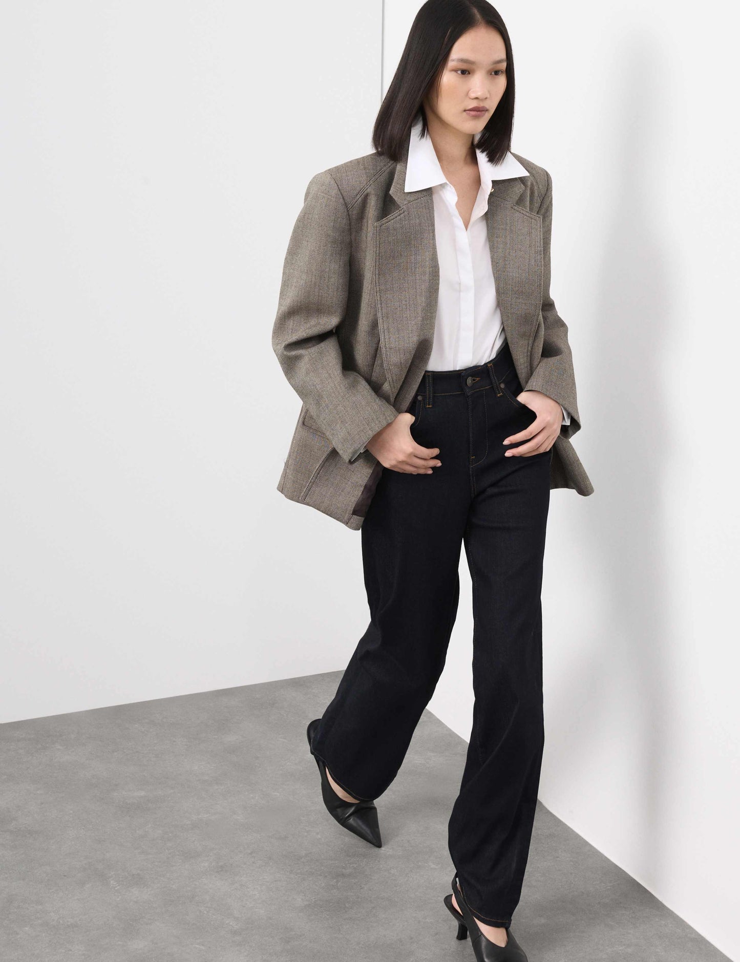 Pure Wool Relaxed Blazer