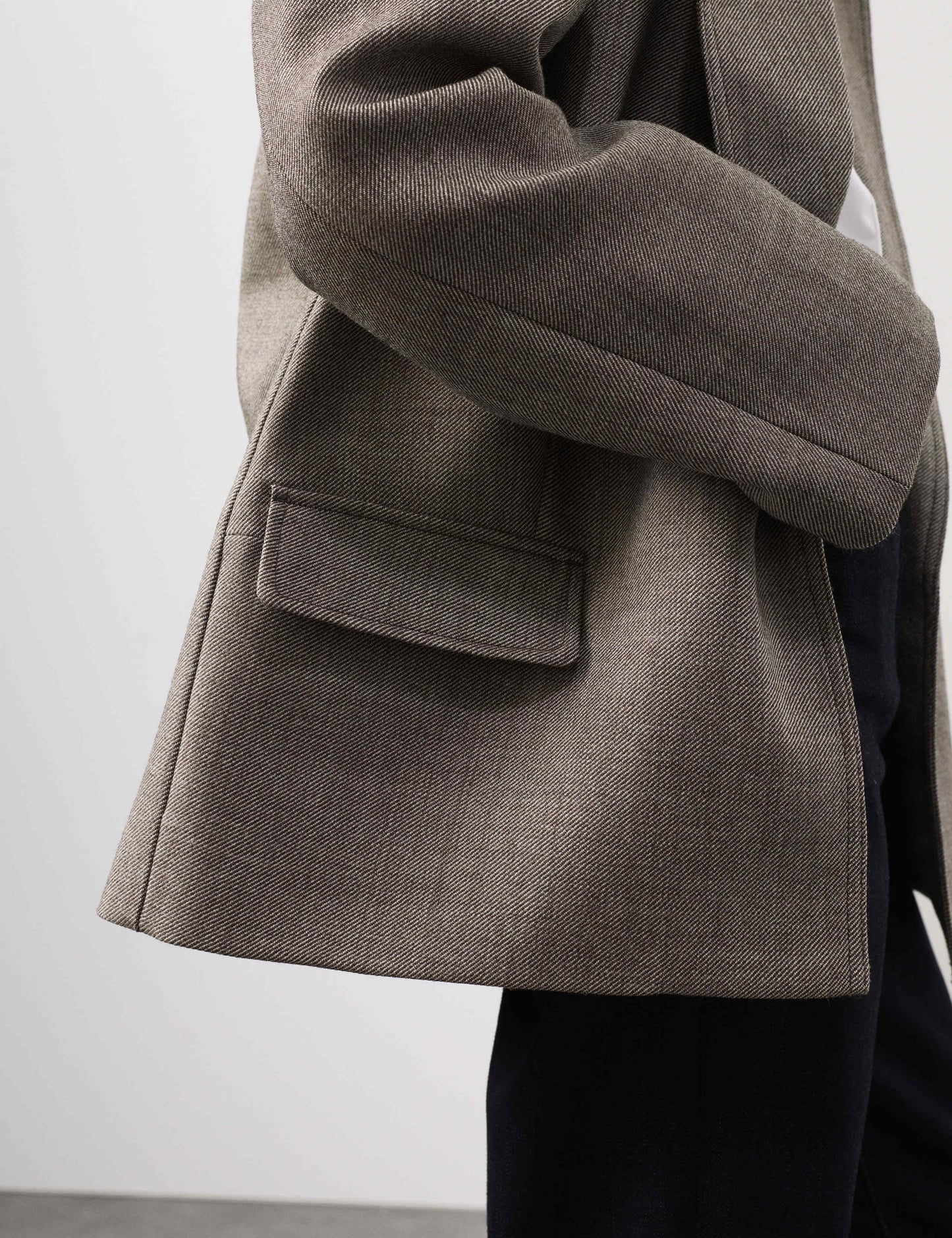 Pure Wool Relaxed Blazer