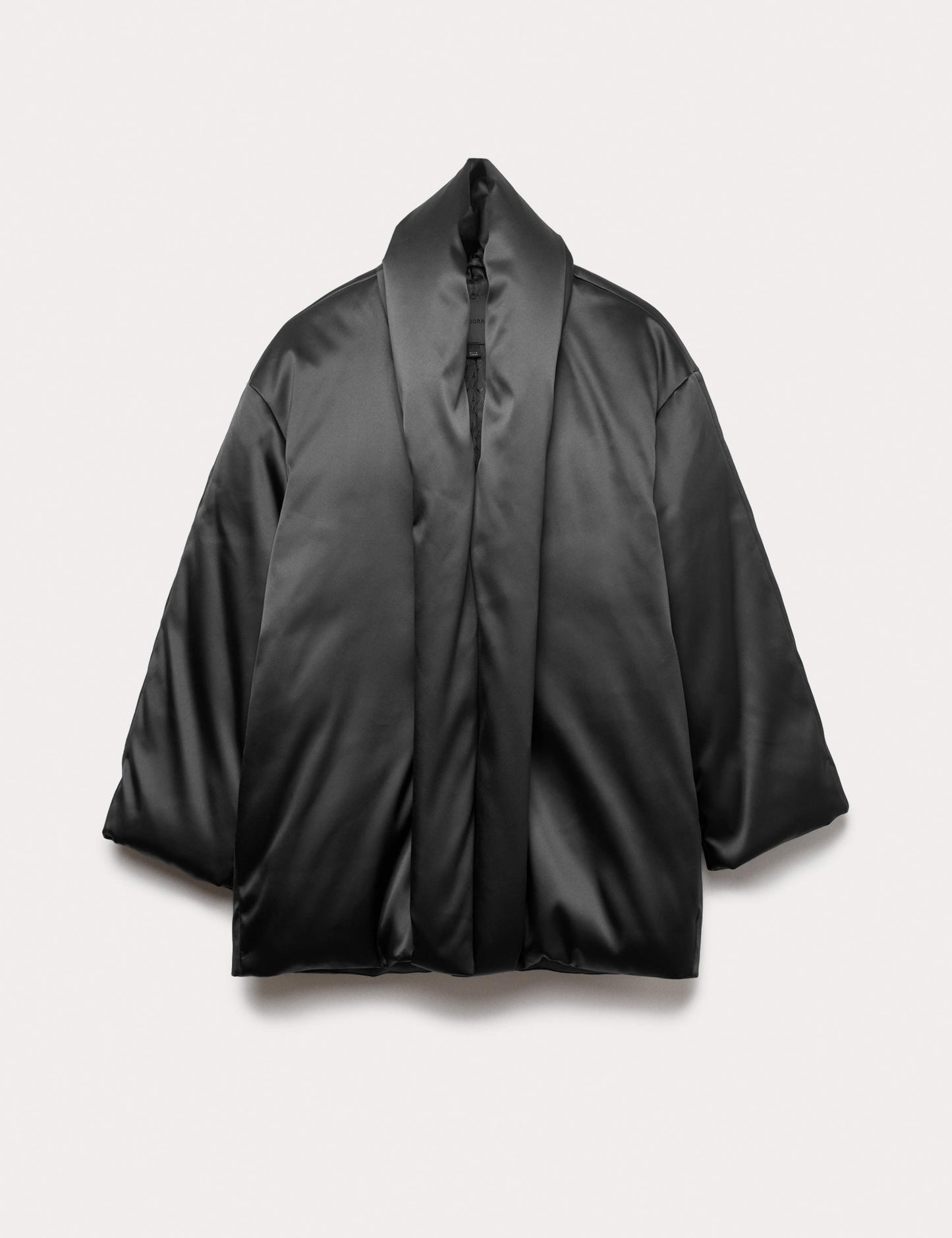 Satin Puffer Coat