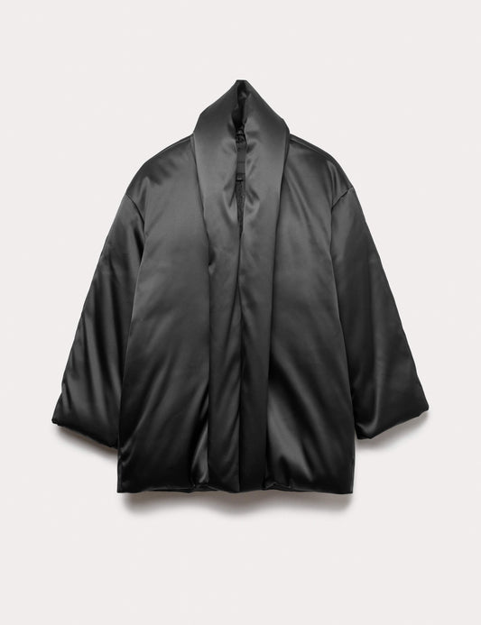Satin Puffer Coat
