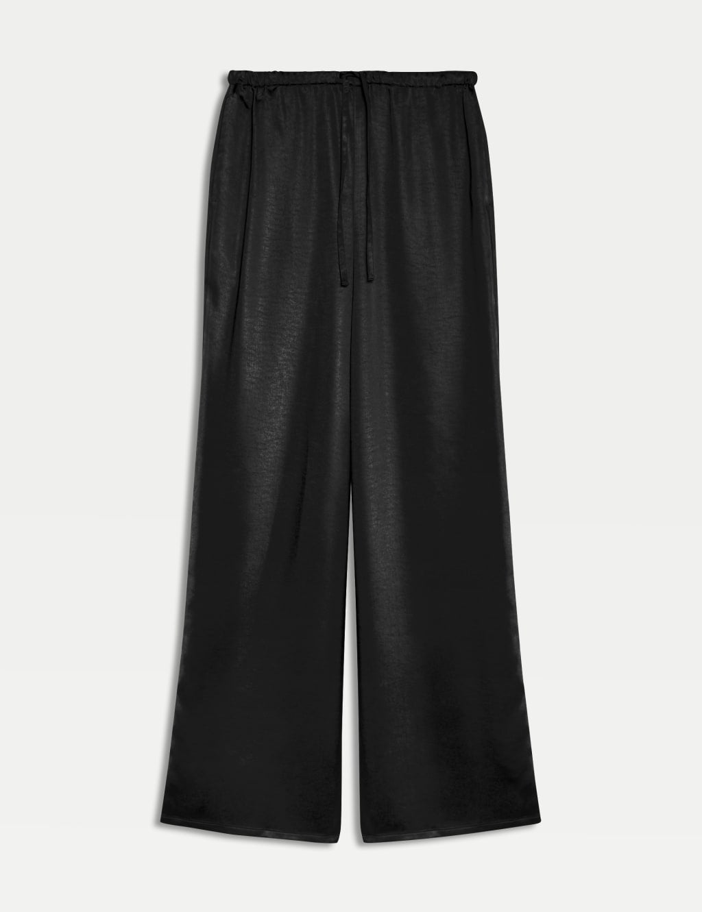 Satin Wide Leg Trousers