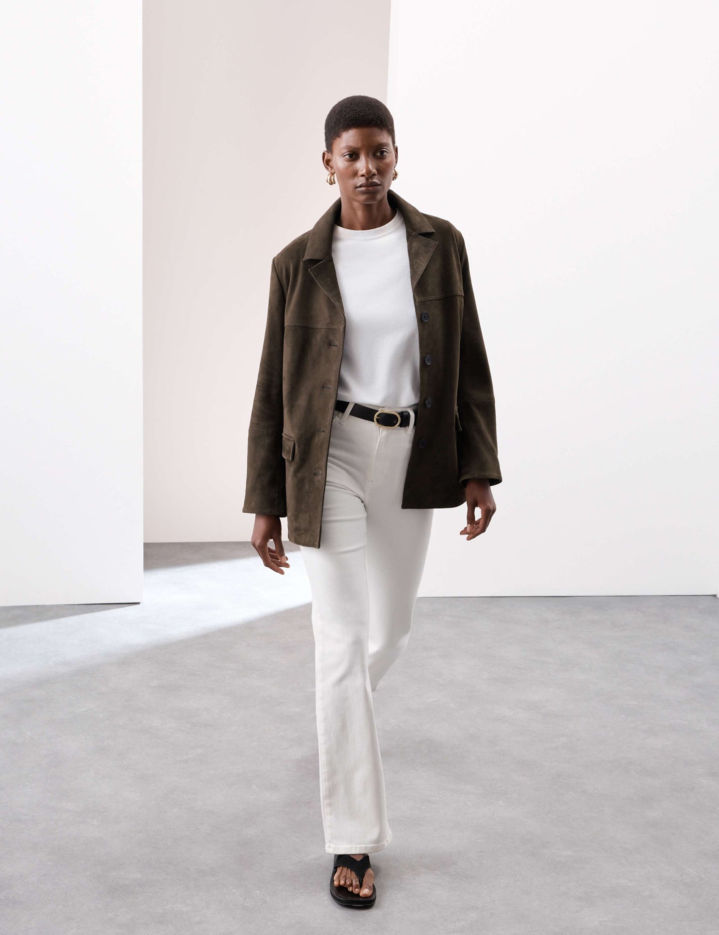 Suede Blazer