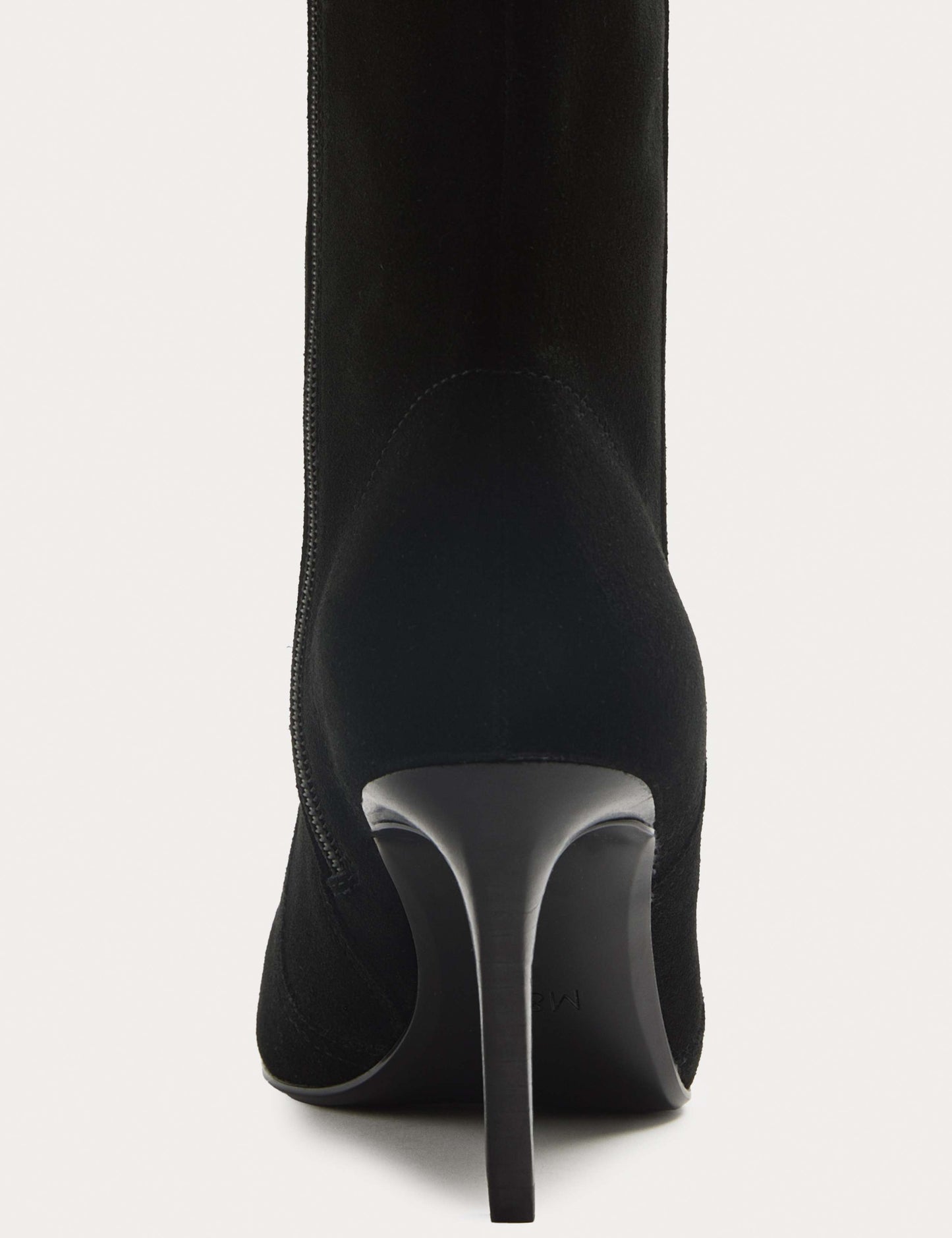 Suede Stiletto Heel Knee High Boots