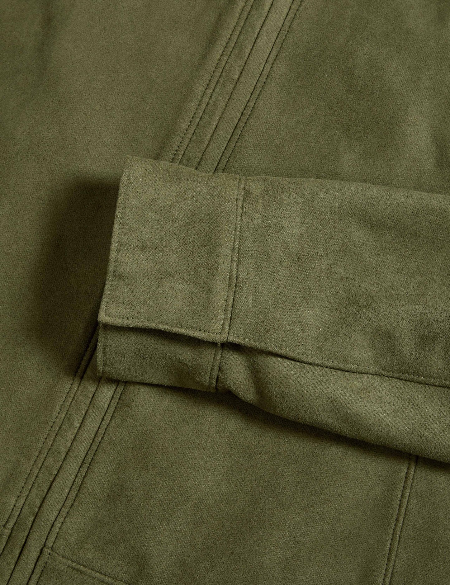 Suedette Harrington Jacket