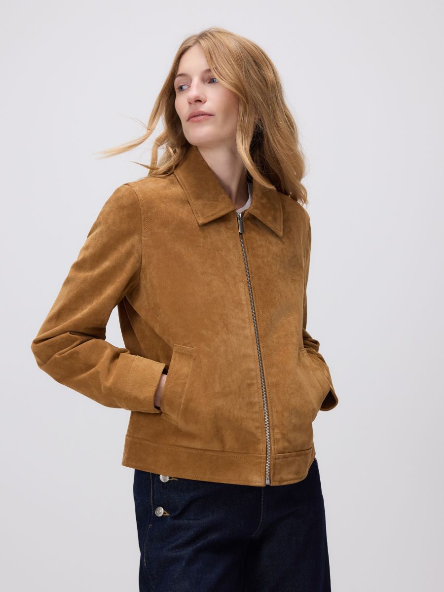 Leather jacket