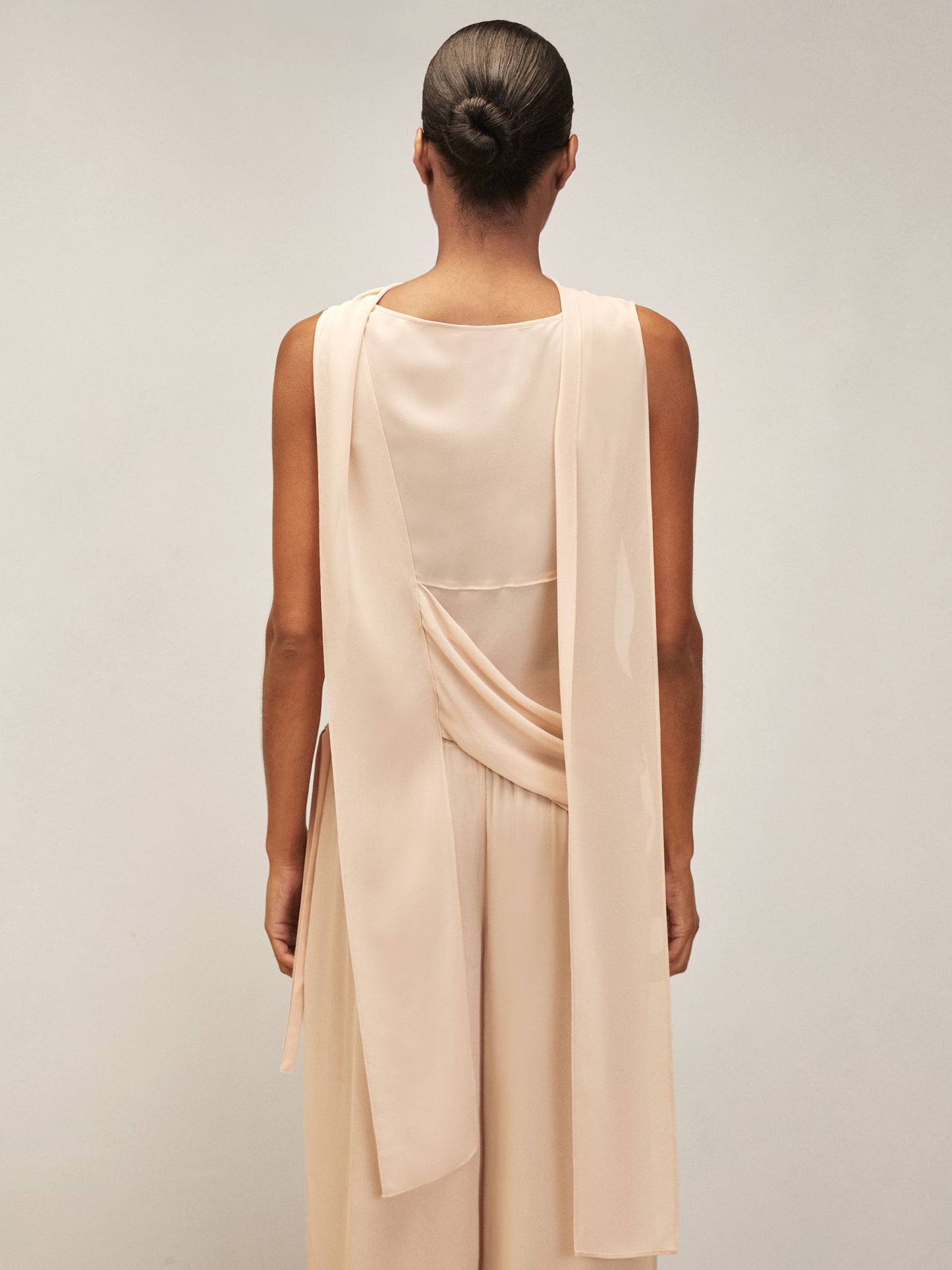 Royal Ballet Panel Shell Top in Pale Pink