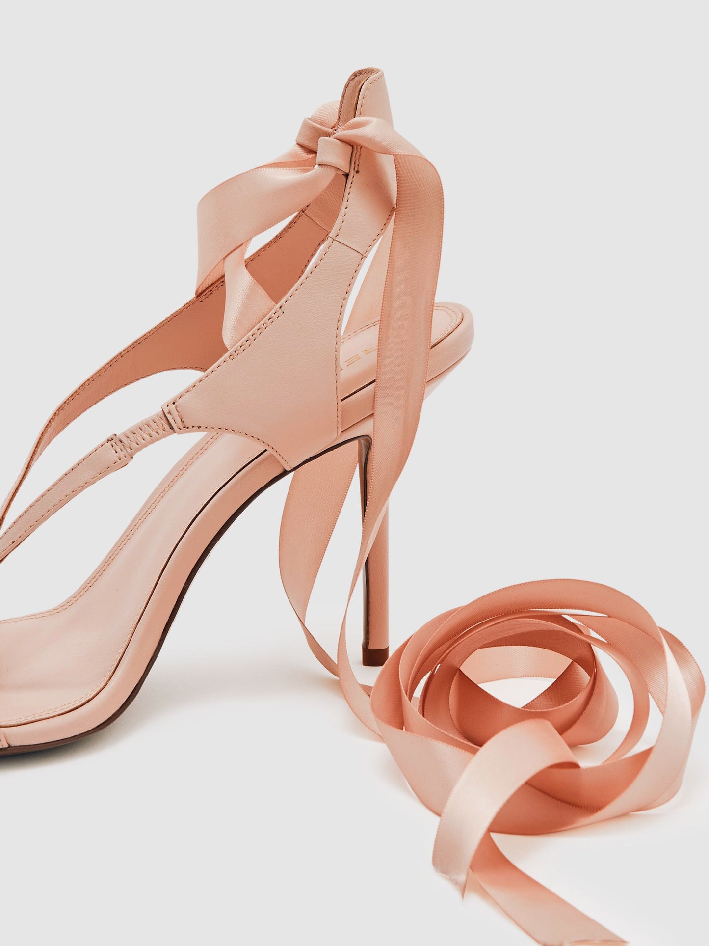 Reiss Reiss | Royal Ballet Ribbon Sandals in Pink