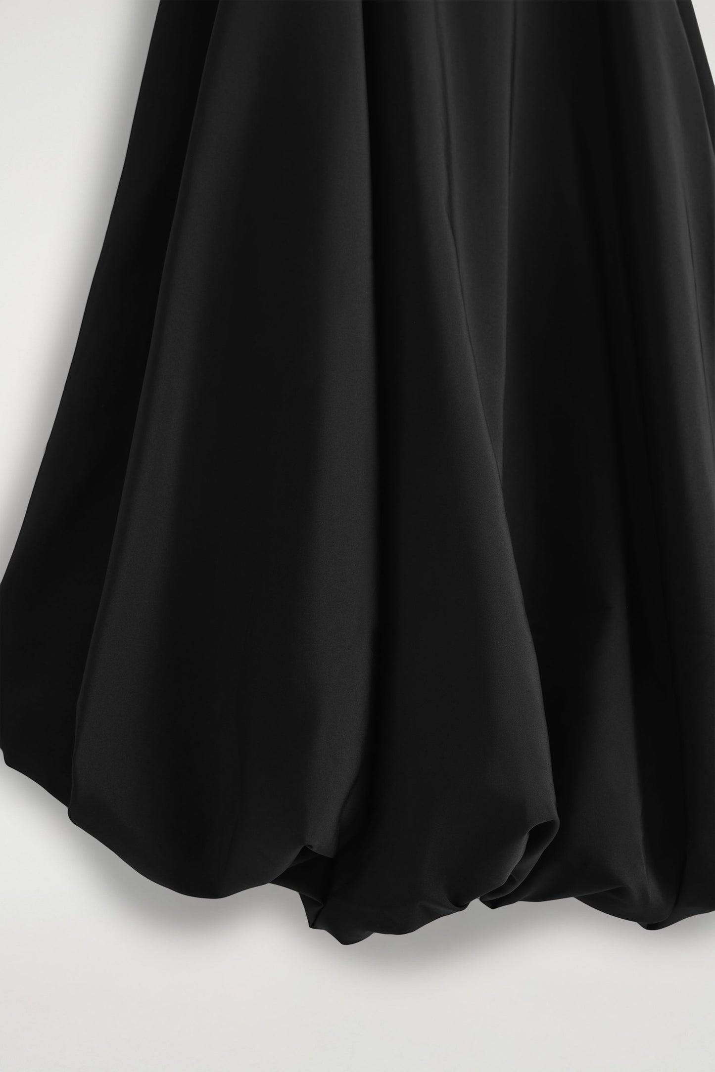 Bubble-Hem Mini Dress
