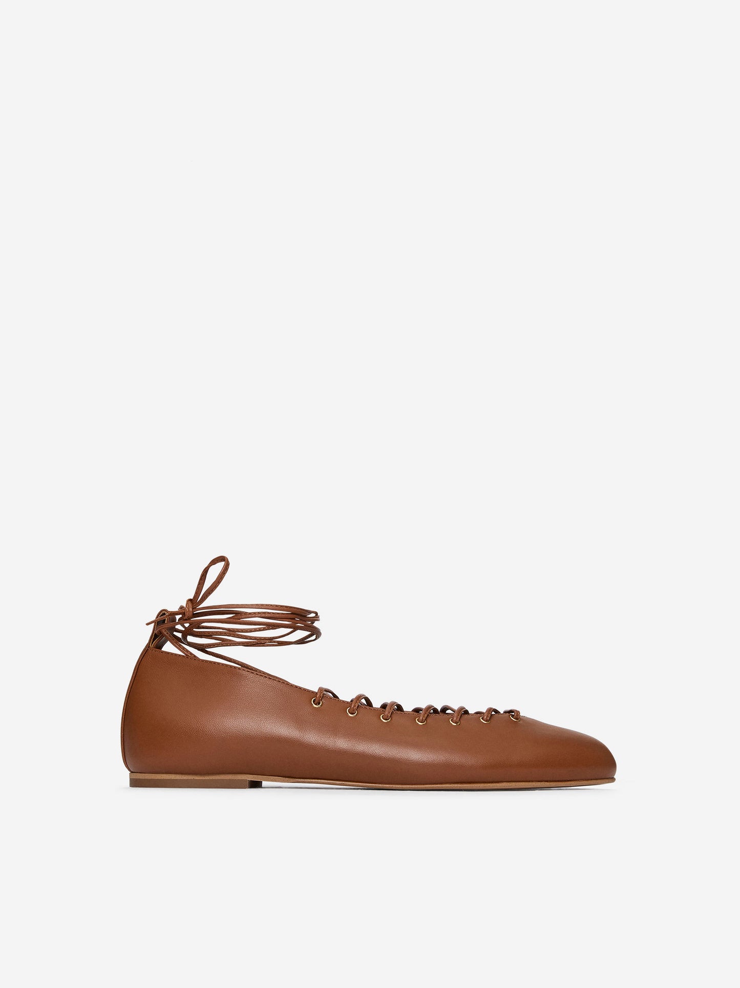 Lace Up Ballerinas