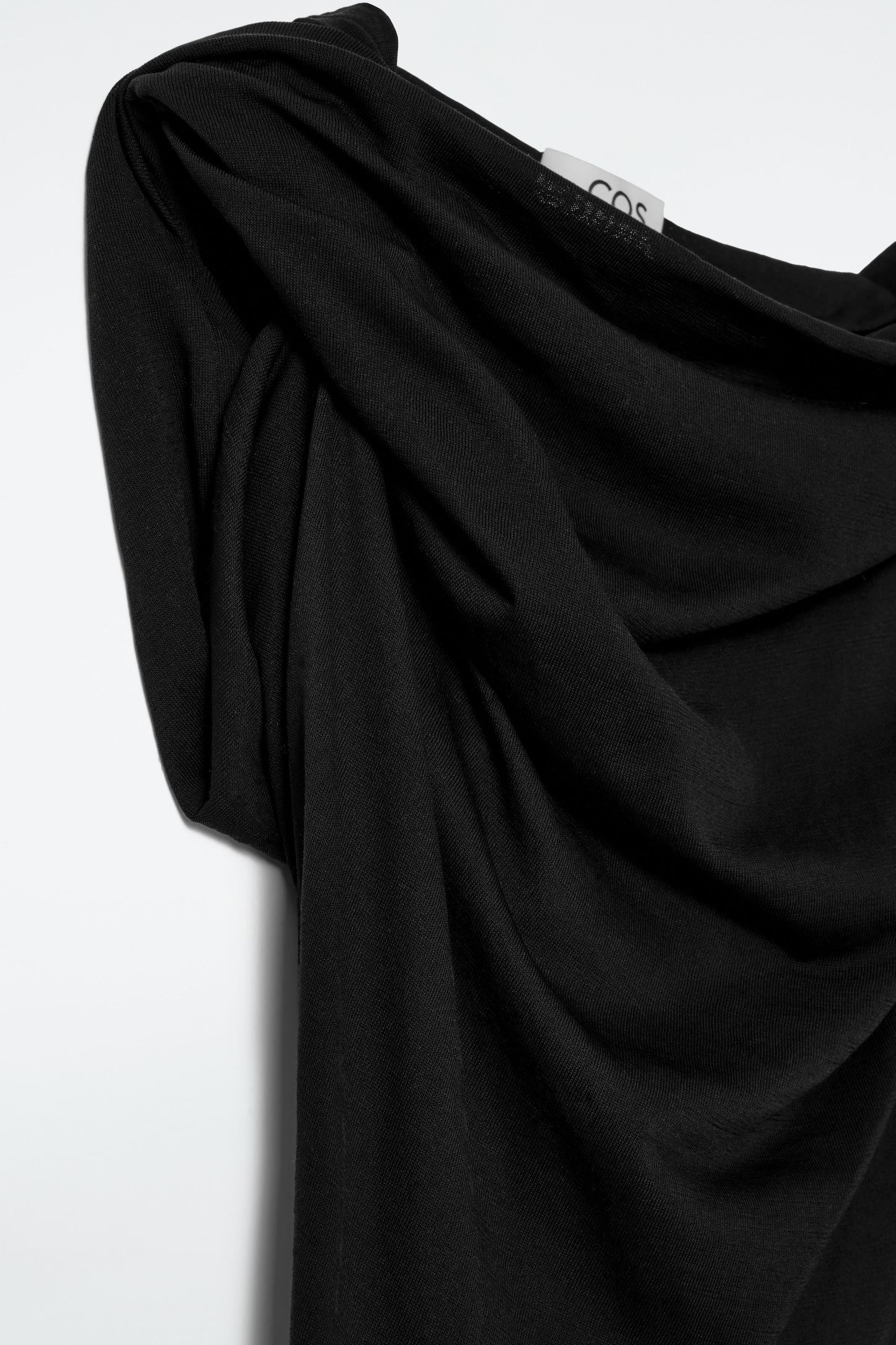 Draped knitted top