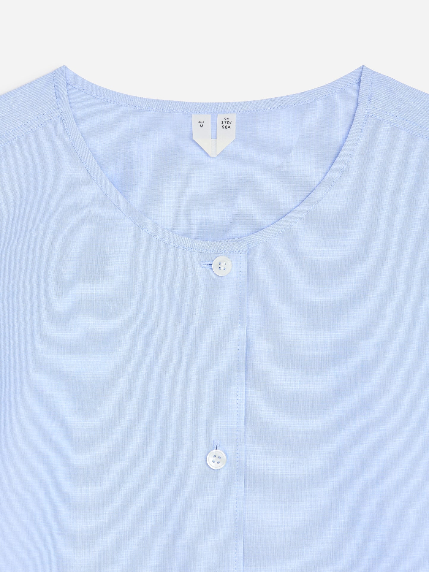 Pima Cotton Scarf Blouse
