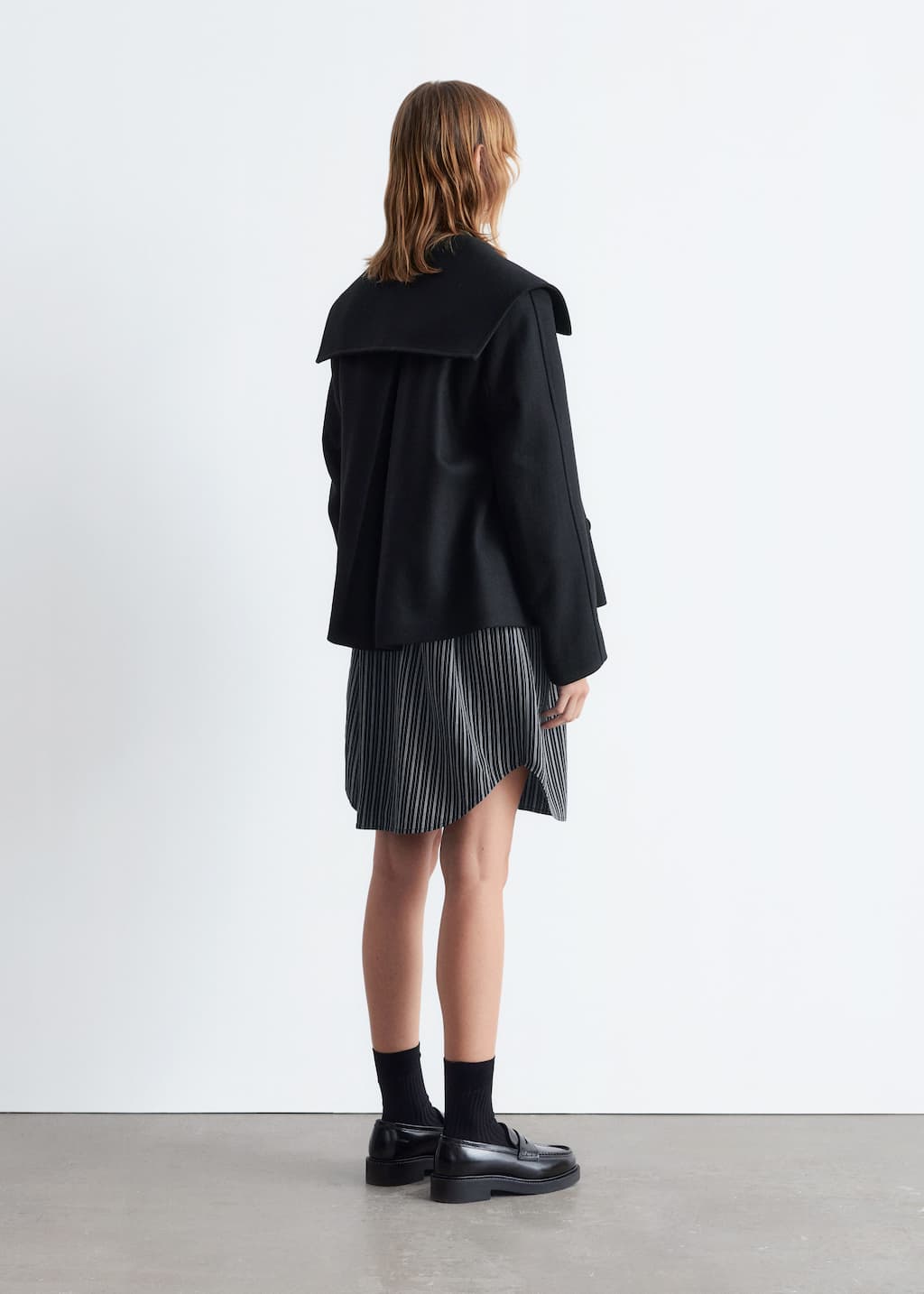 Double-Breasted Wool Jacket