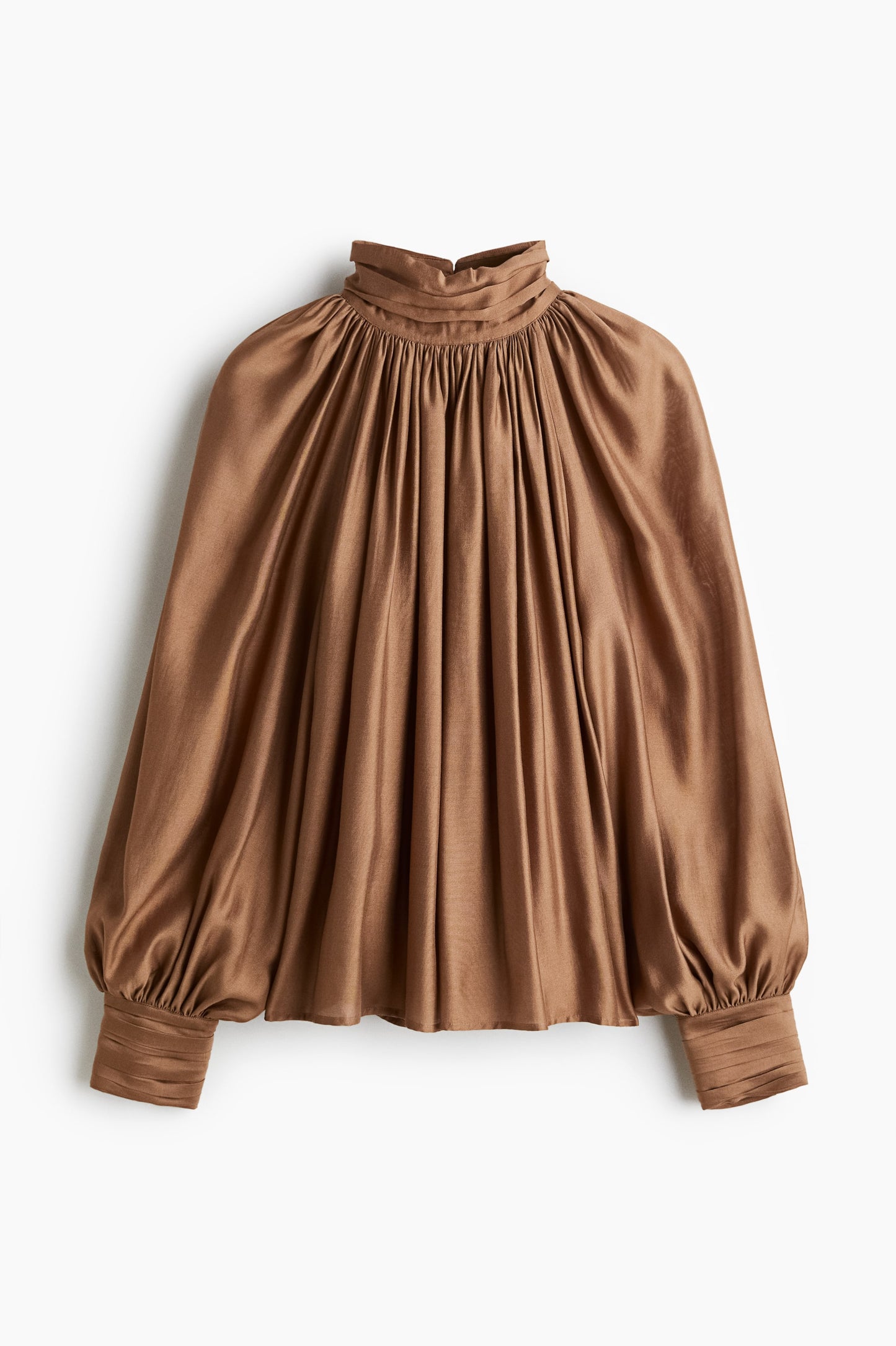 Draped blouse