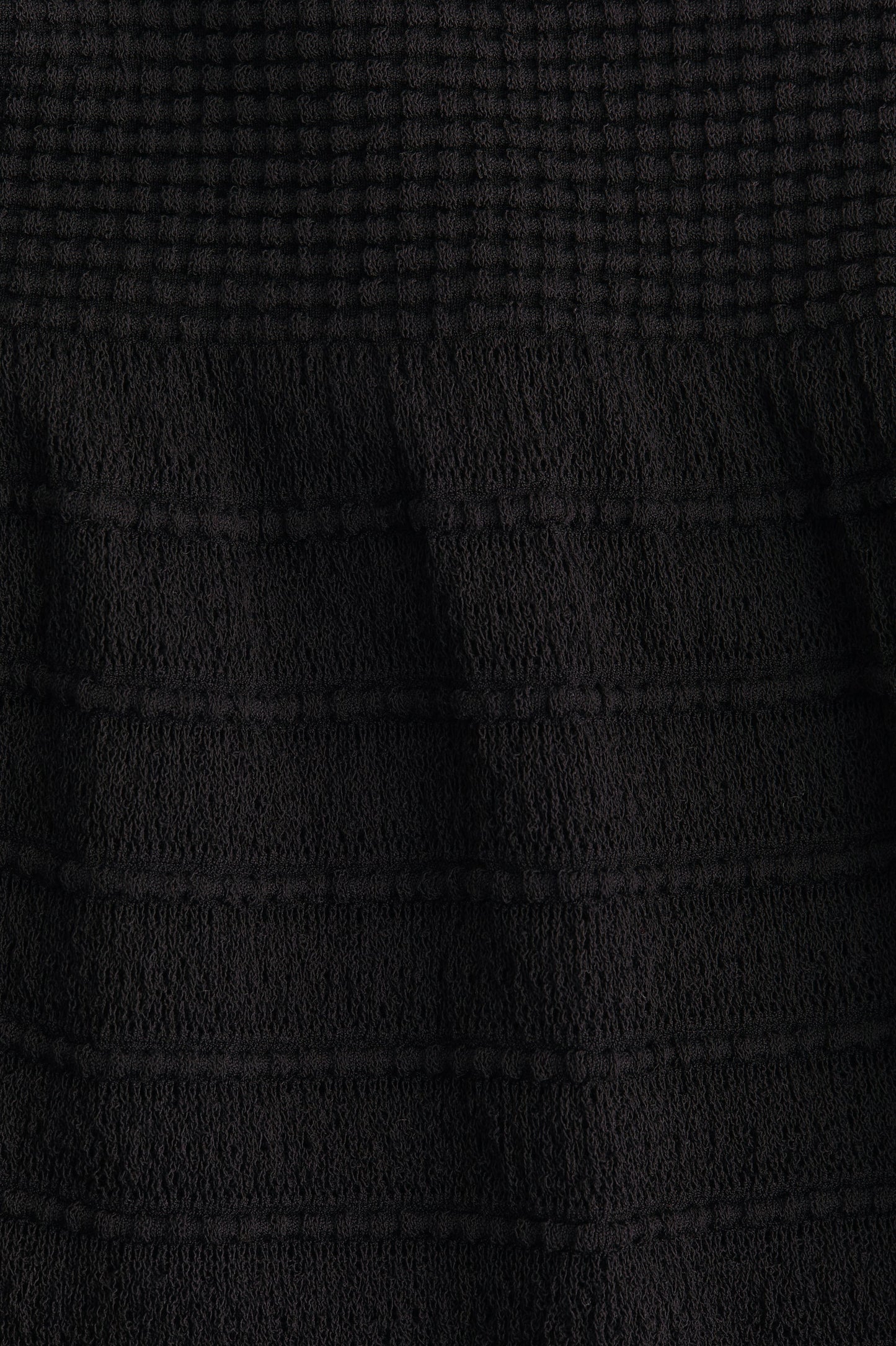 Textured-knit skirt