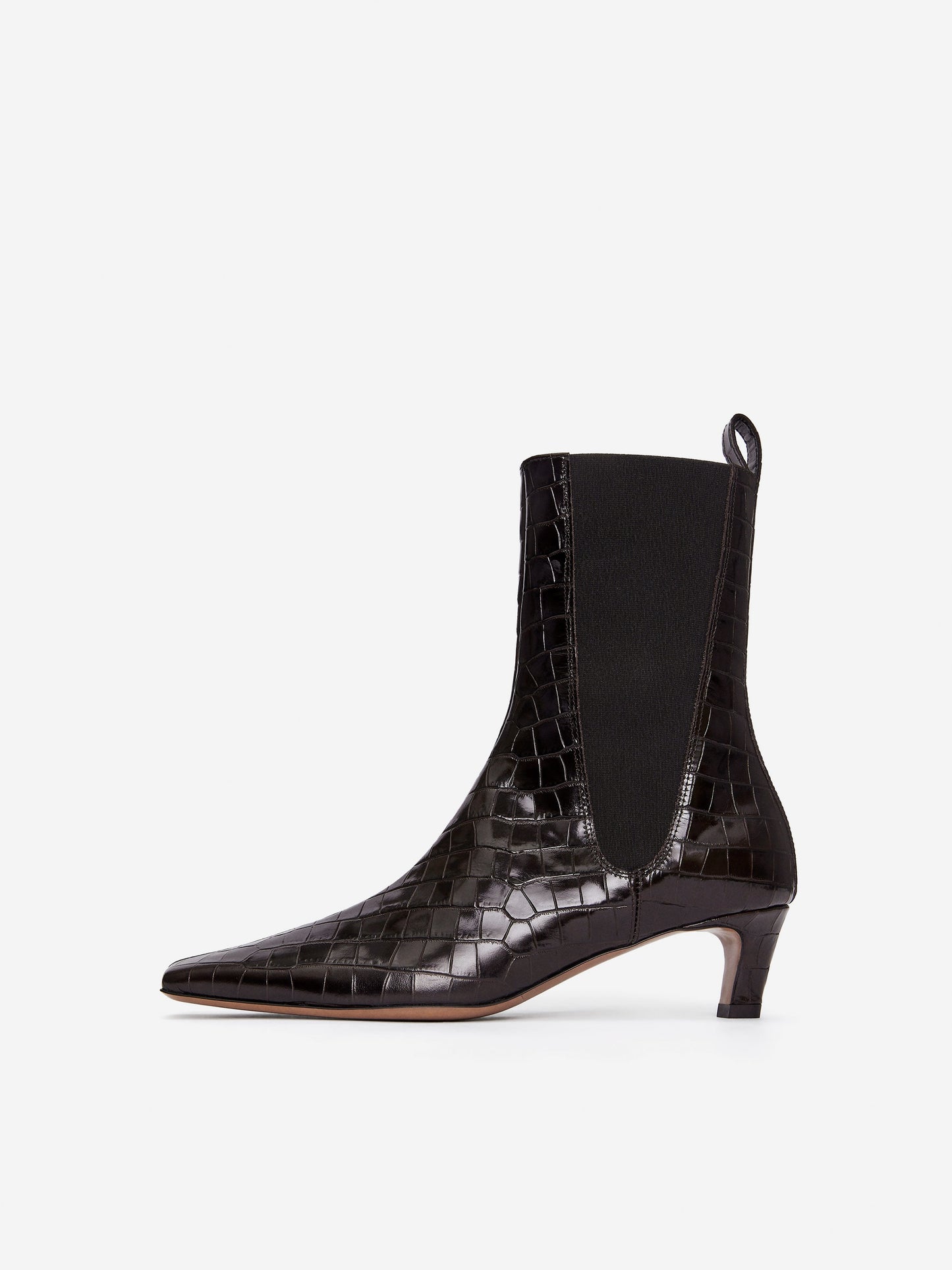 Square-Toe Ankle Boots