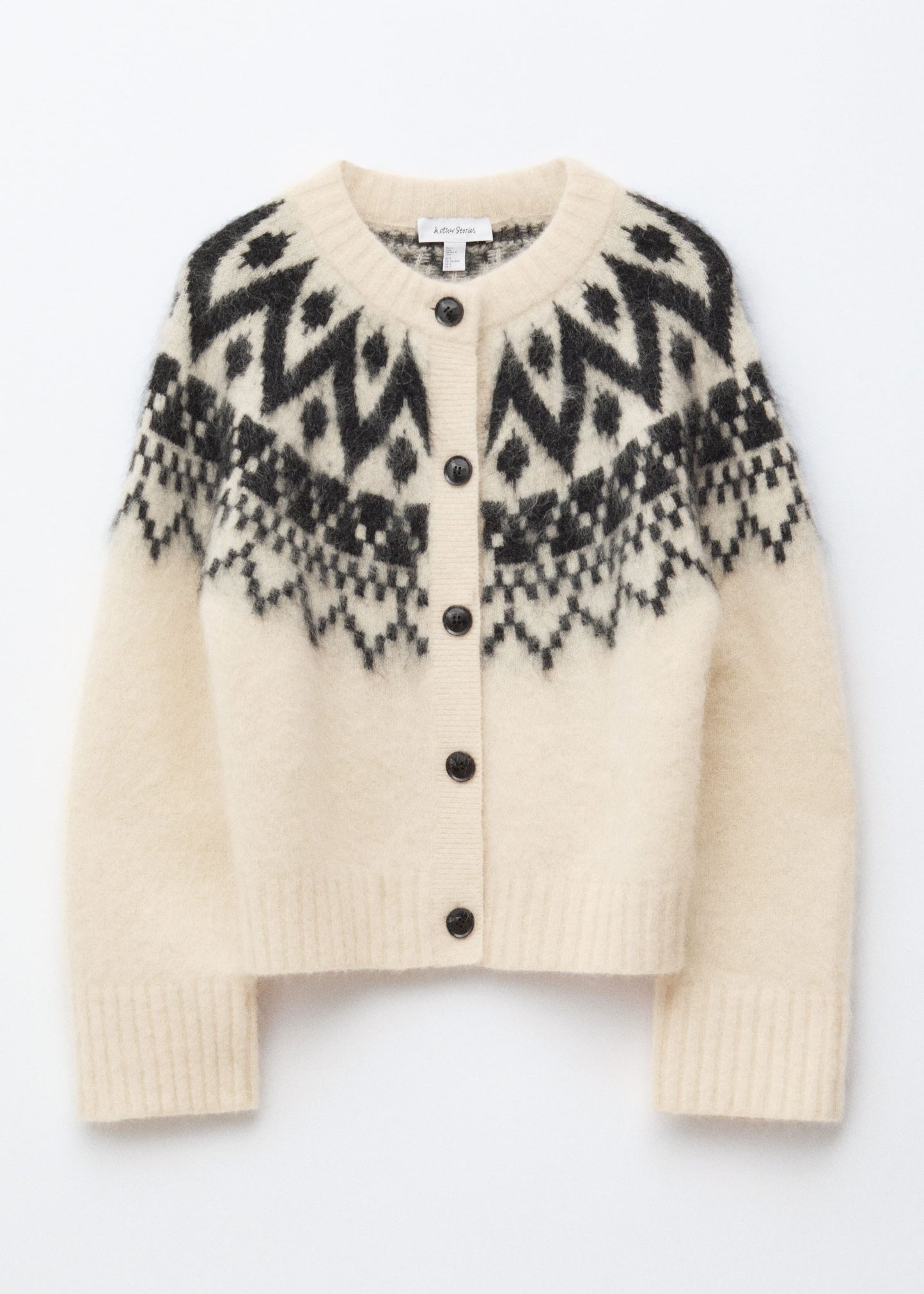 Mohair-Blend Cardigan