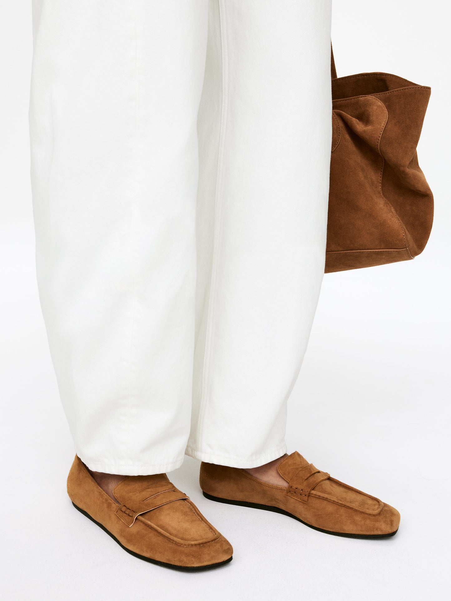 Suede Loafers