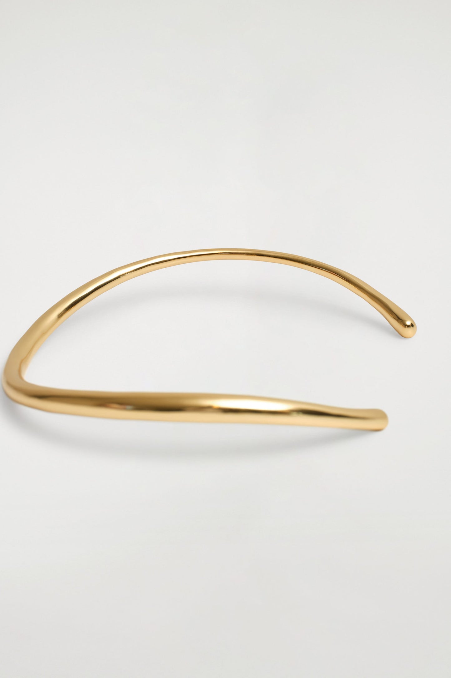 Curved Cuff Necklace