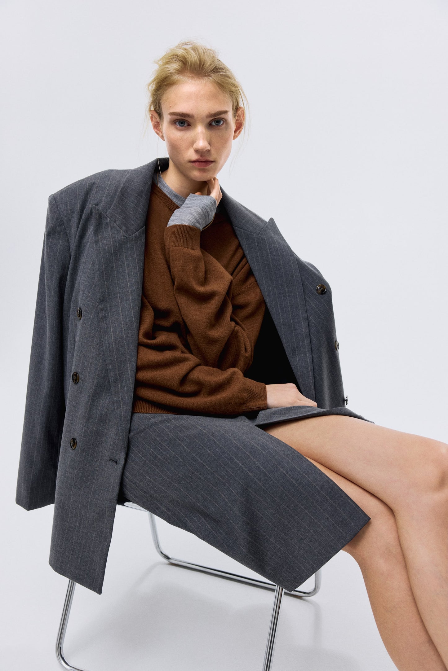 Fine-knit cashmere jumper