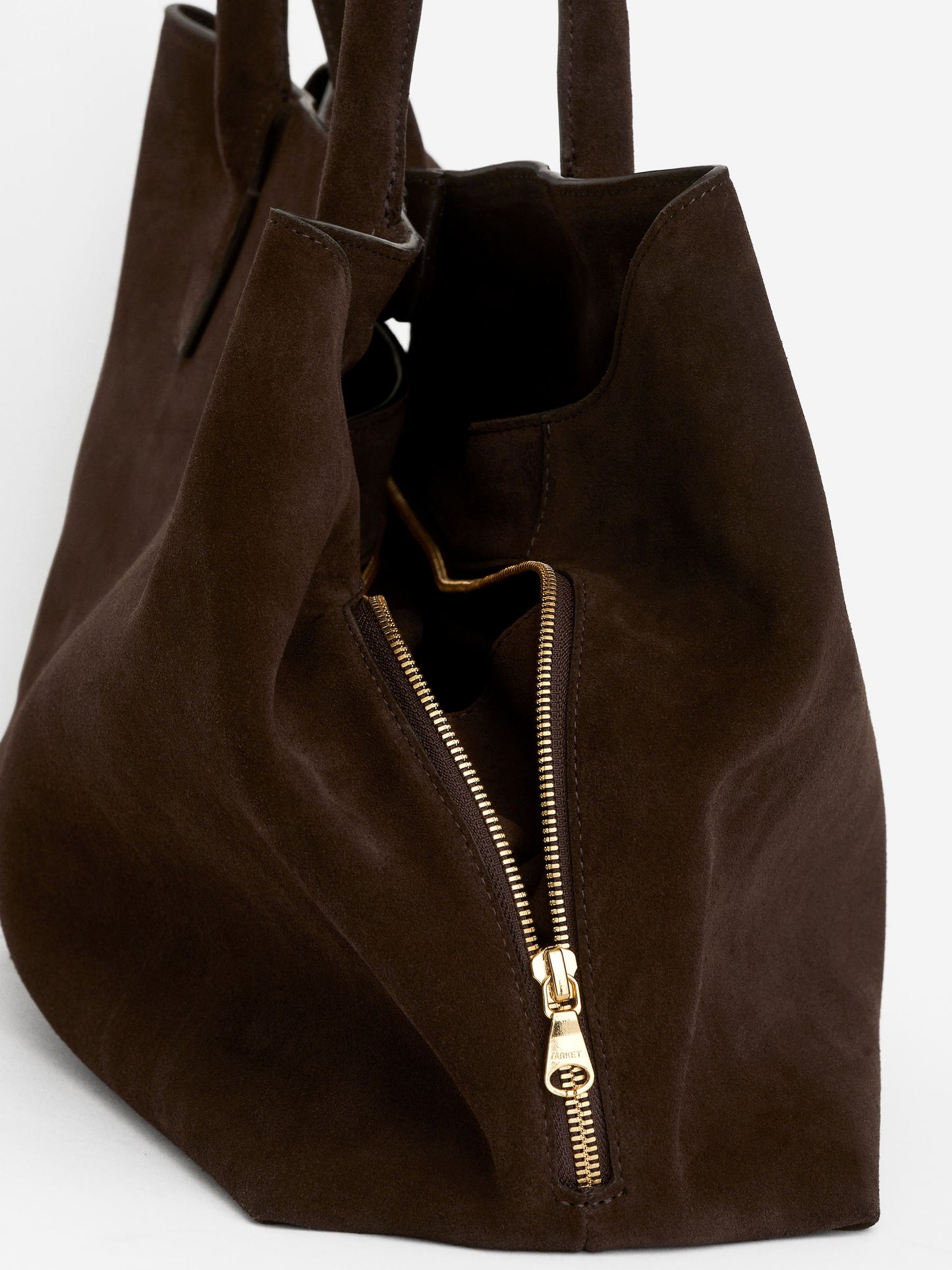 Suede Tote Bag